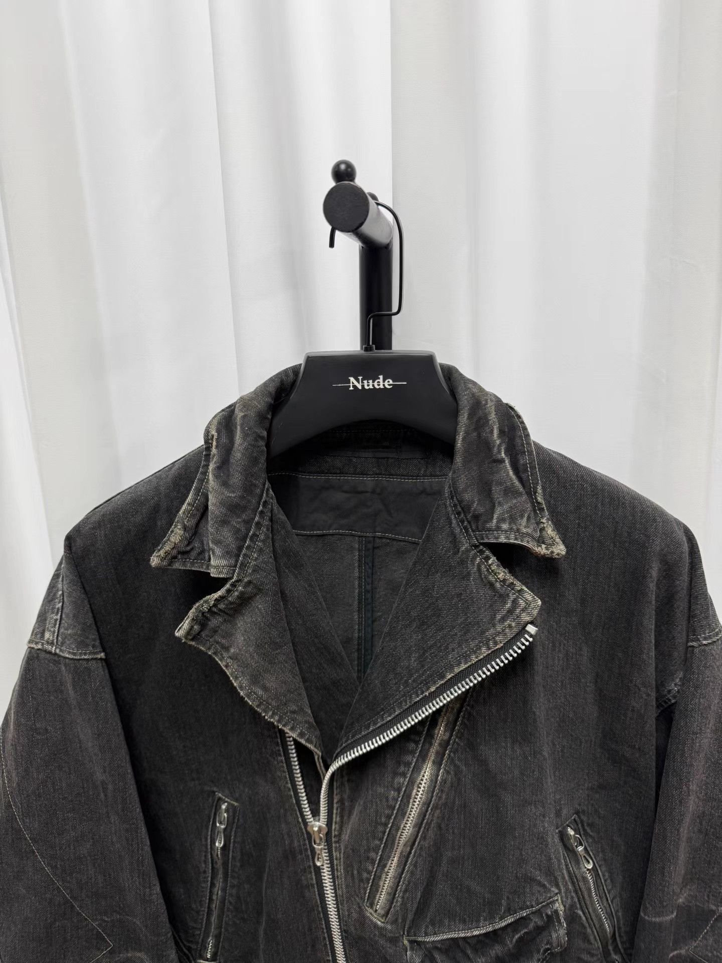 Julius Julius Distressed Washed Denim Jacket K20 Size US S / EU 44-46 / 1 - 3 Thumbnail