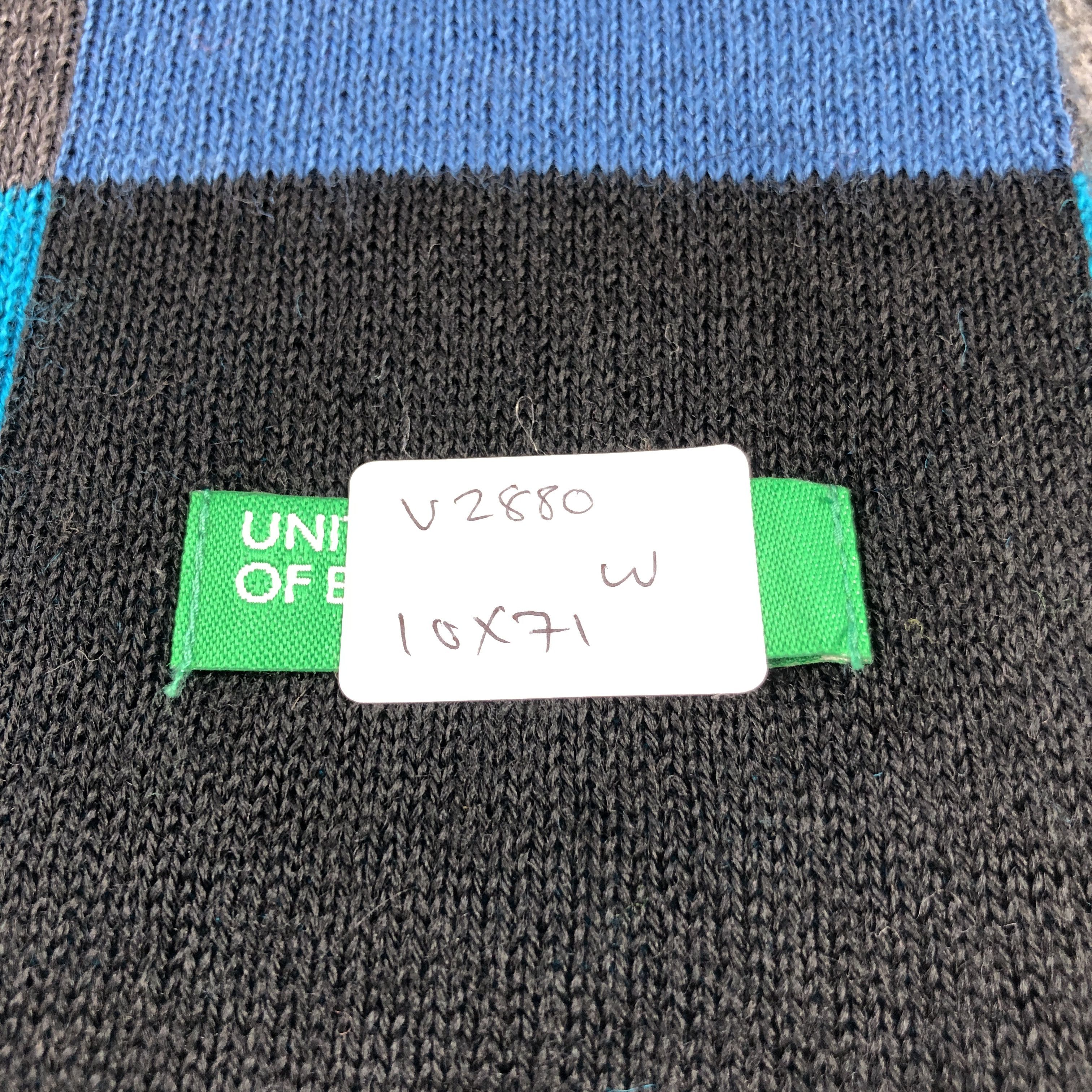 United Colors Of Benetton United Colors Of Benetton Wool Scarf Muffler V2880 Size ONE SIZE - 6 Thumbnail