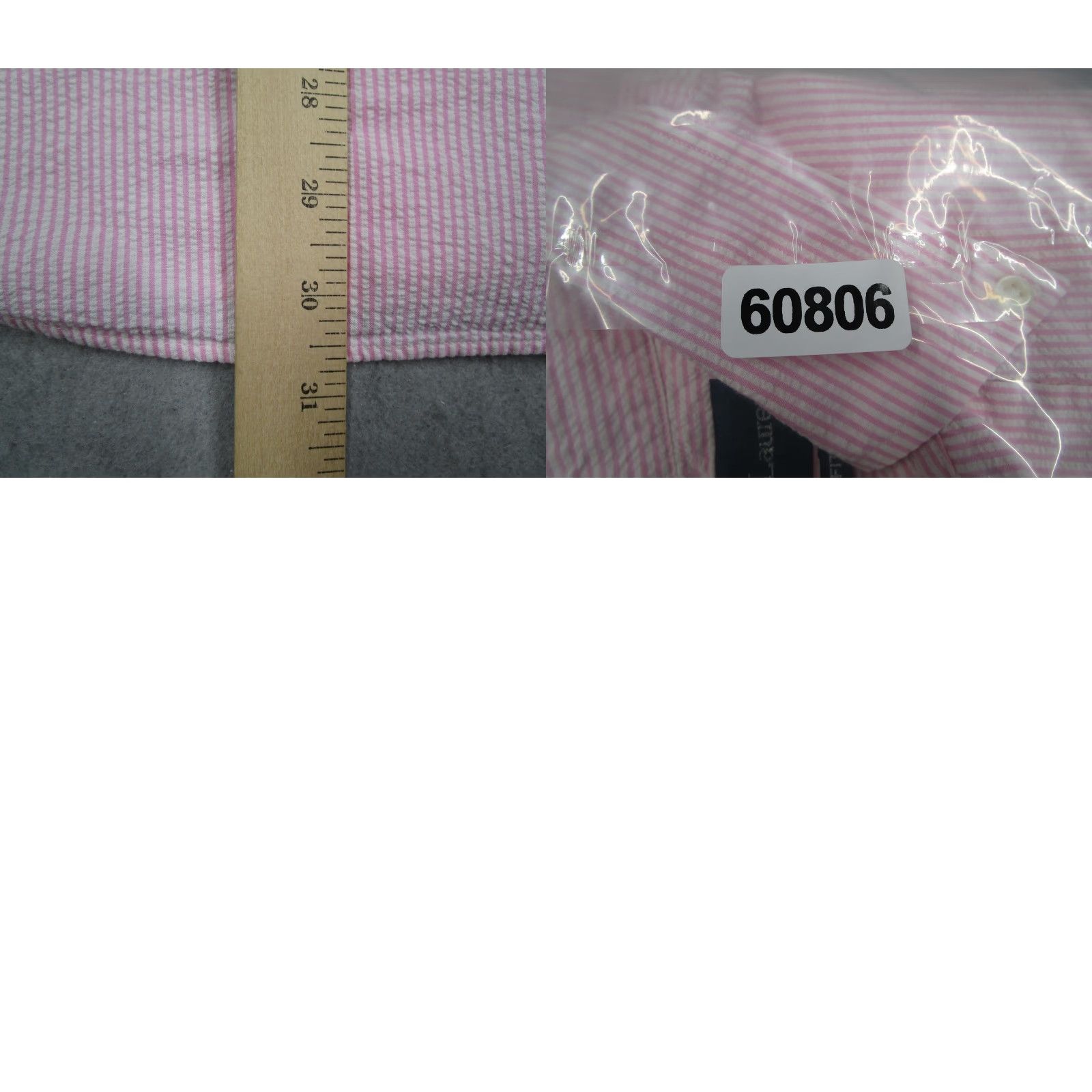 Ralph Lauren VINTAGE Ralph Lauren Shirt Mens XL Pink Stripe Seersucker Classic Fit Button-Down Polo Embroidered Pony Casual Workwear Summer Size US XL / EU 56 / 4 - 8 Thumbnail