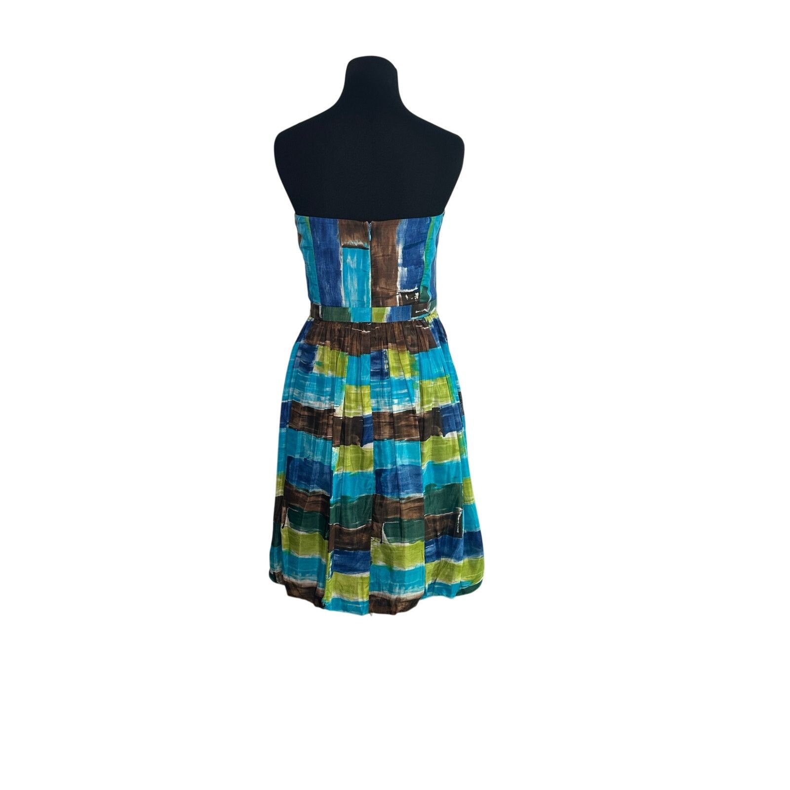 Nine West Nine West colorful Y2K strapless party dress size 12 Size XL / US 12-14 / IT 48-50 - 14 Thumbnail