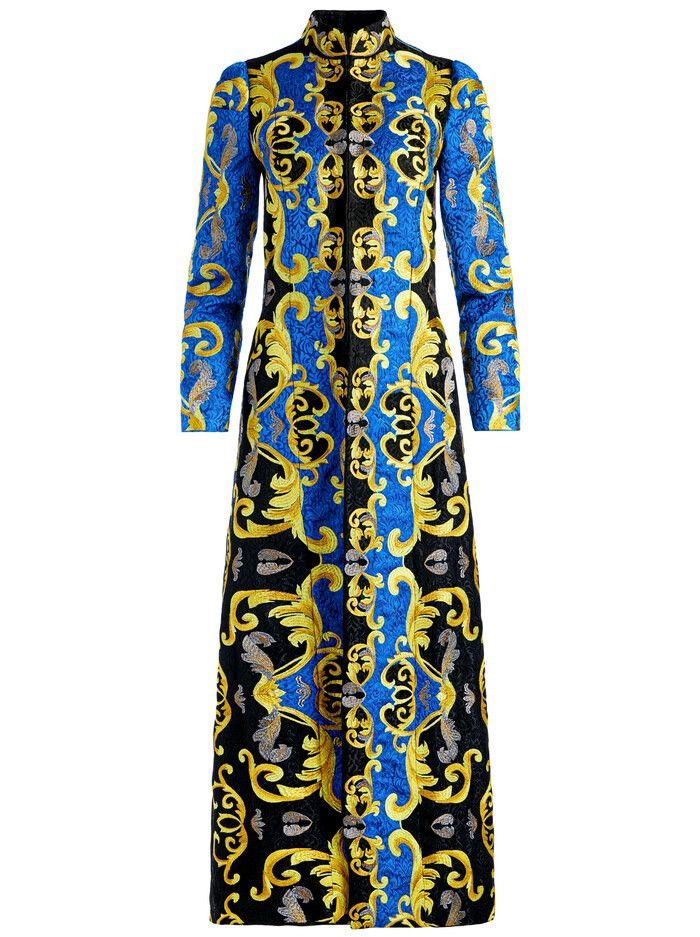 Alice + Olivia A+O THOMAS EMBROIDERED COAT Size S / US 4 / IT 40 - 1 Thumbnail