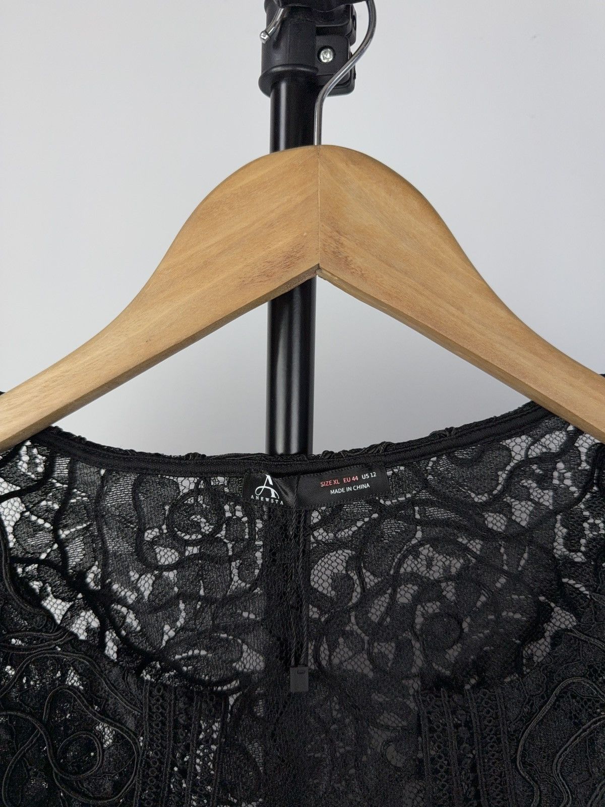 20471120 × Japanese Brand × Vintage Vintage 90s crazy Mesh Gothic JPG Japanese style Blouse Size XL / US 12-14 / IT 48-50 - 3 Thumbnail