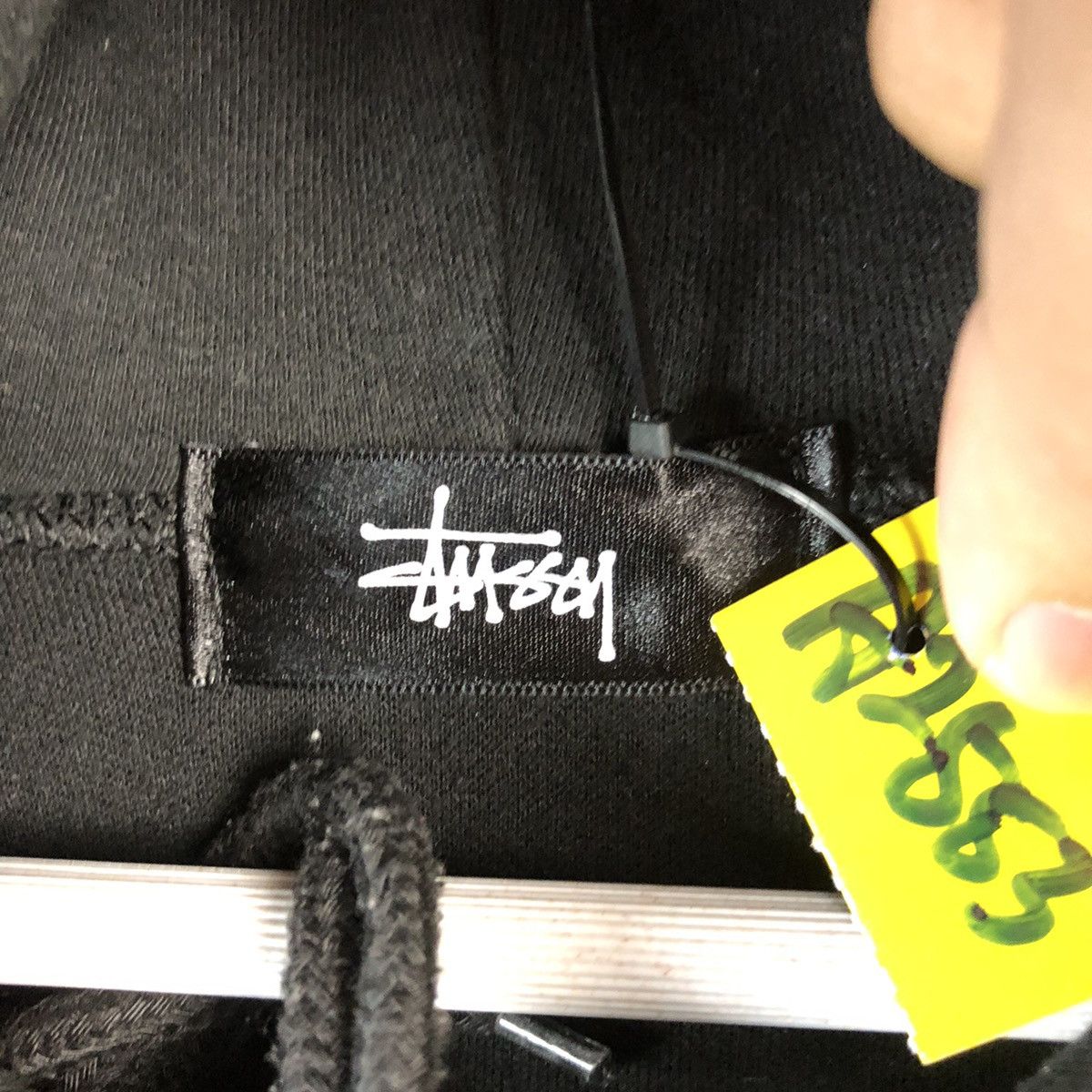 Stussy DL Stussy short sleeve Black Hoodie #A2553 Size US L / EU 52-54 / 3 - 10 Thumbnail