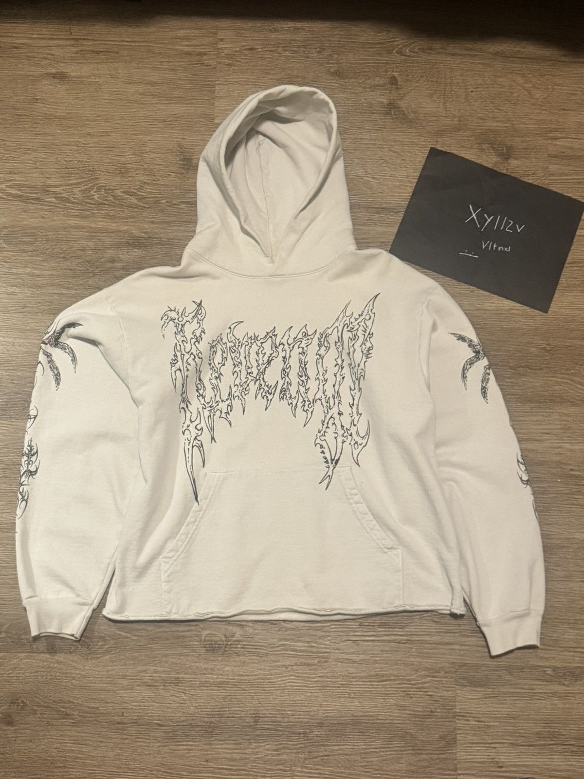Revenge Revenge Dante’s paradise hoodie cement Size US L / EU 52-54 / 3 - 1 Thumbnail