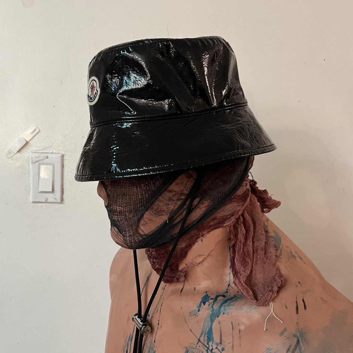Moncler Iconic black Moncler bucket hat Size ONE SIZE - 2 Thumbnail