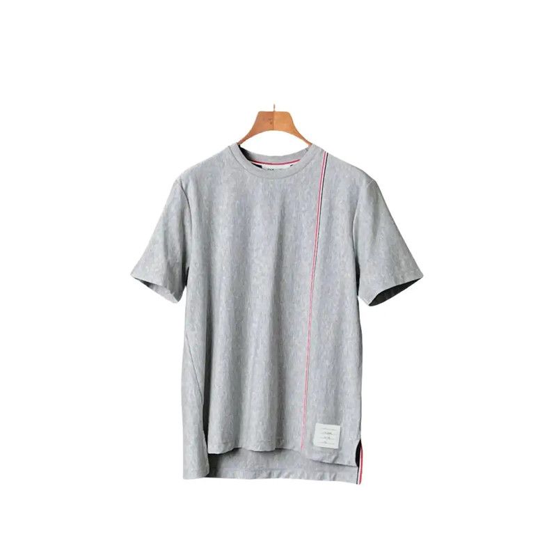 Thom Browne Thom Browne Gray Cotton Short Sleeve T-Shirt 0089 Size US S / EU 44-46 / 1 - 1 Thumbnail