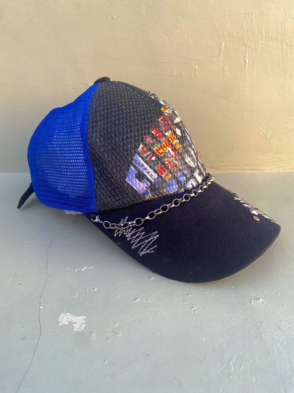 If Six Was Nine 2000s EXR ifsixwasnine style trucker hat Size ONE SIZE - 2 Thumbnail