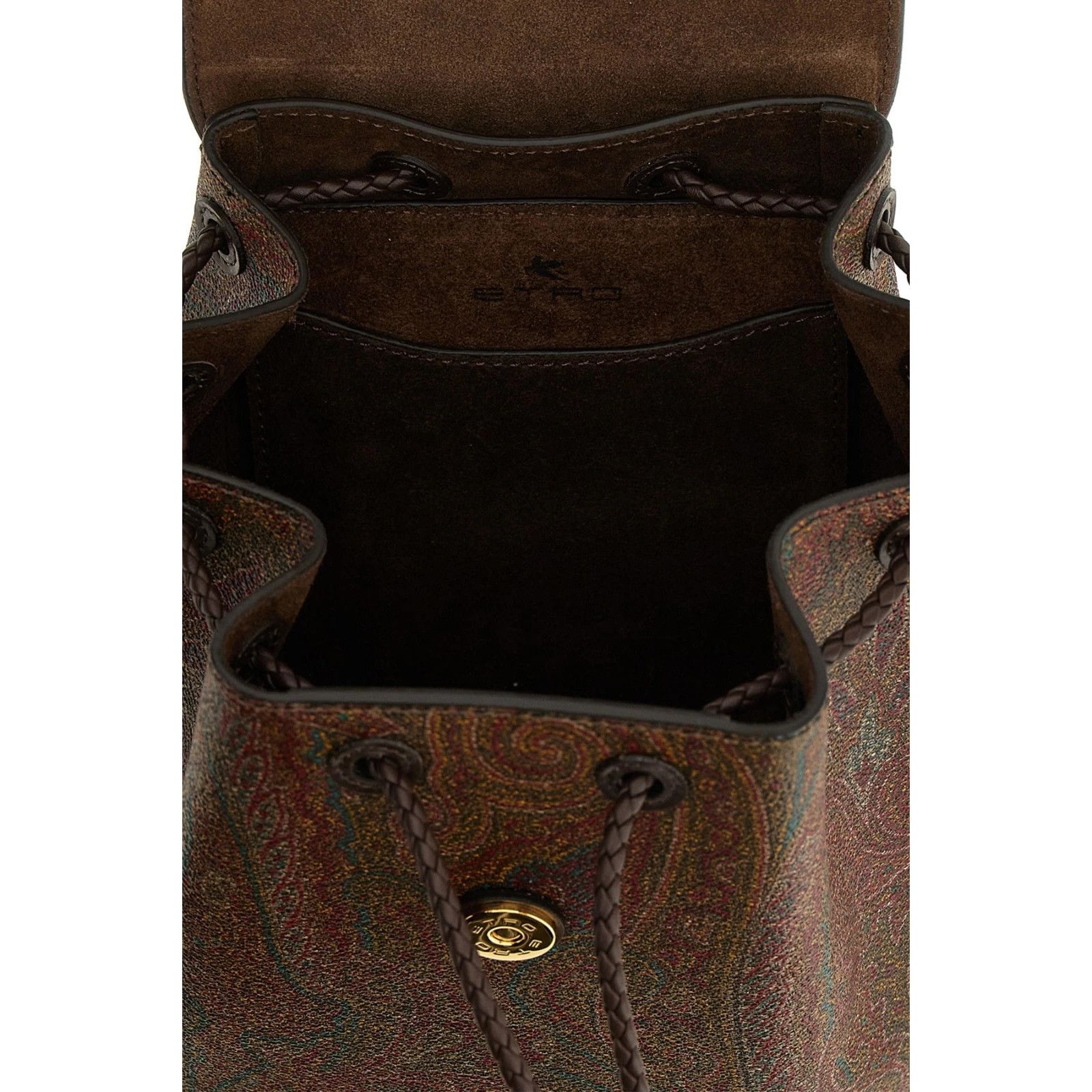 Etro ETRO Essential Small Brown Backpack New Size ONE SIZE - 4 Thumbnail