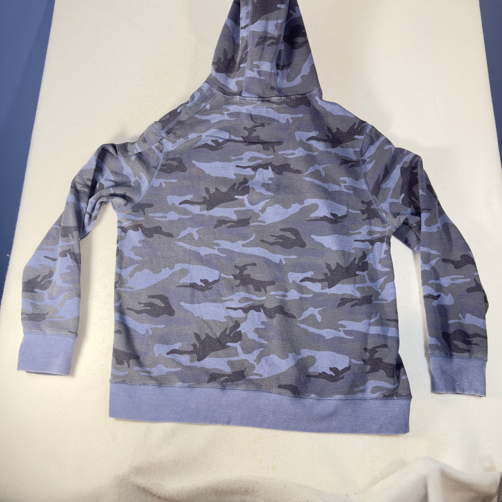 Flag & Anthem Flag & Anthem Camo Hoodie Men’s XXL Blue Gray Camouflage Size US XXL / EU 58 / 5 - 4 Thumbnail
