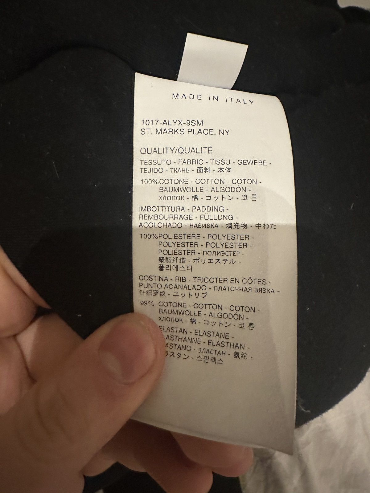 1017 ALYX 9SM Alyx Oversized Felpa Bomber Size US M / EU 48-50 / 2 - 8 Thumbnail