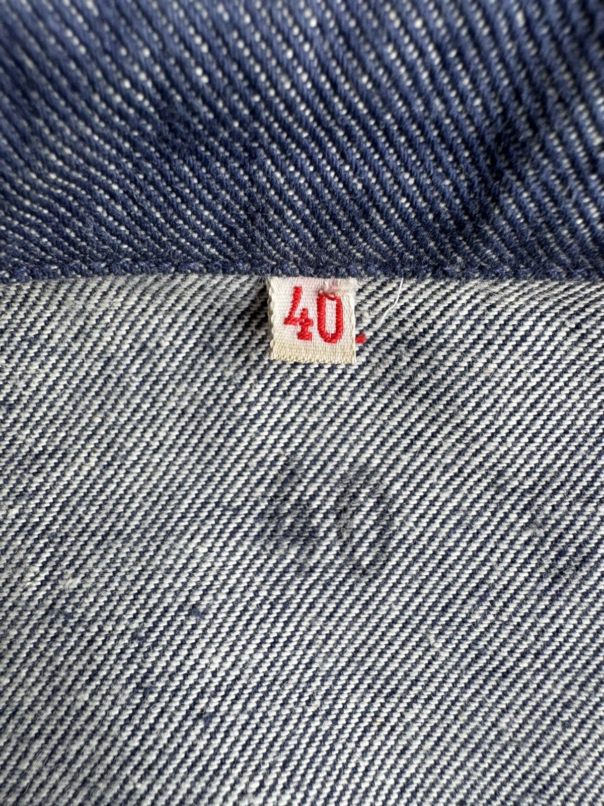 Vintage VERY RARE VINTAGE JACKET DENIM WORK CHORE ADOLPHE LAFONT Size US M / EU 48-50 / 2 - 6 Thumbnail