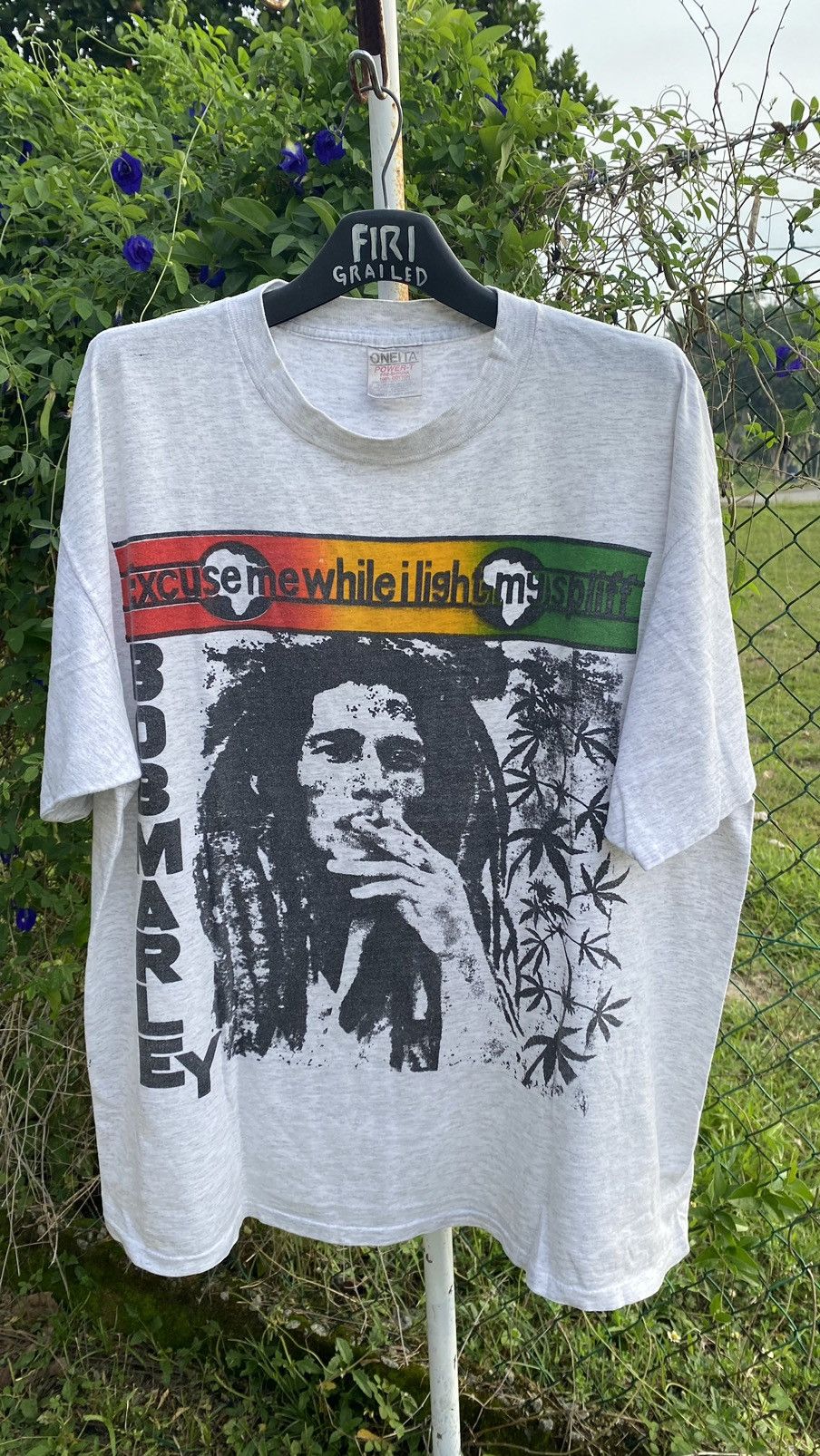 Bob Marley Vintage Bob Marley Tshirt Size US XL / EU 56 / 4 - 1 Thumbnail