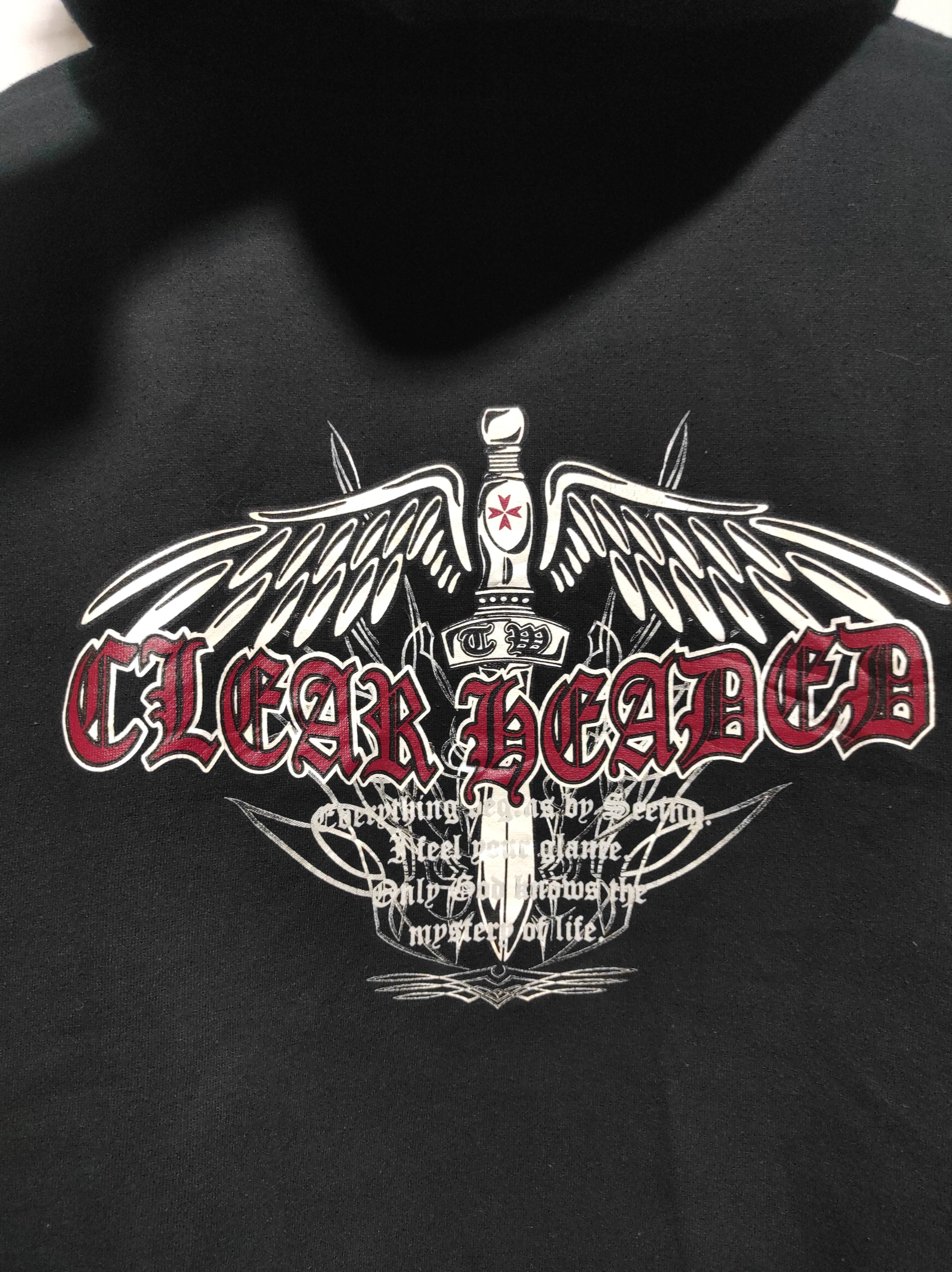 Japanese Brand Swooplex Clear Headed Cross Poem fur hoodie ifsix LGB style Size US L / EU 52-54 / 3 - 14 Thumbnail