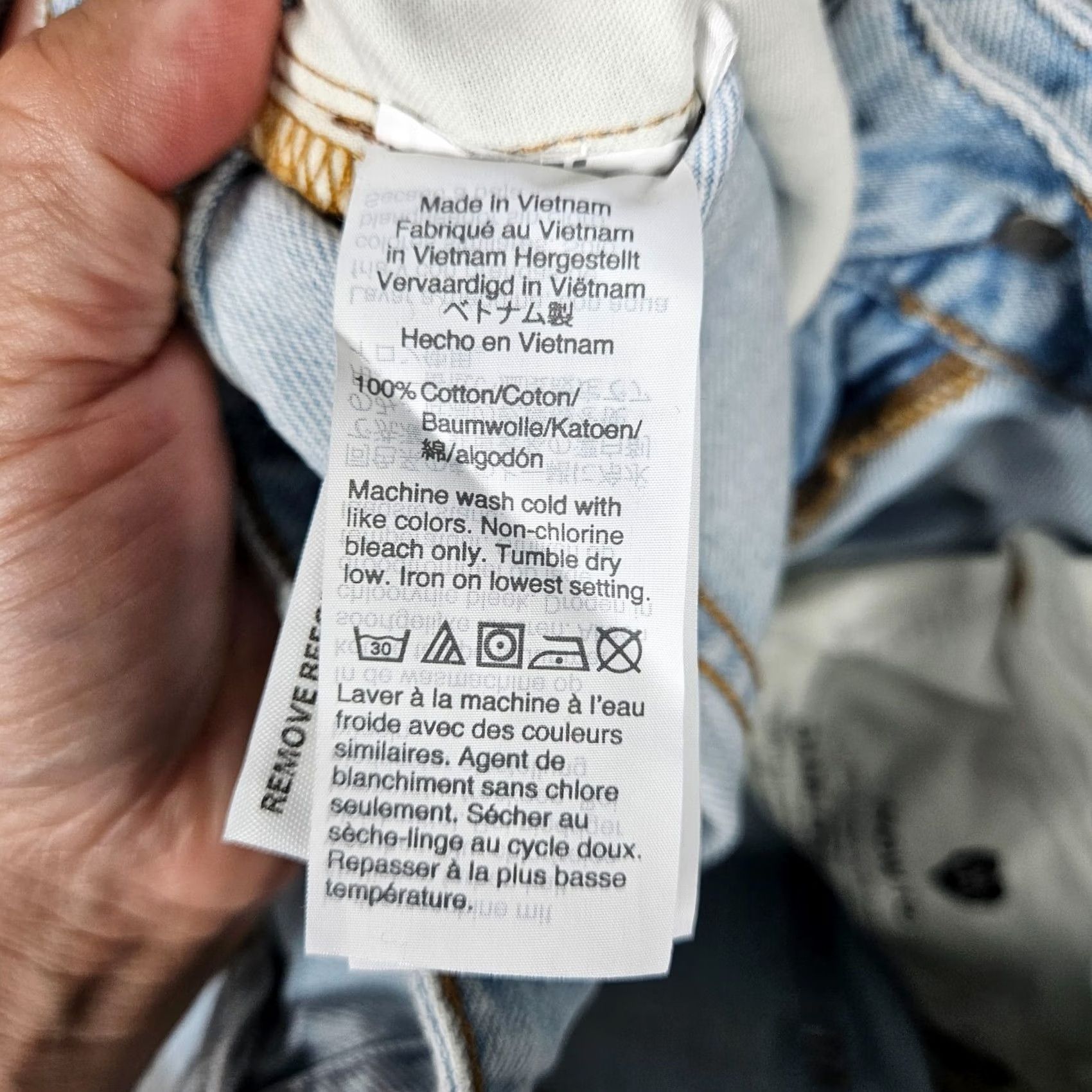 Madewell Madewell Jeans Regular Blue 100% Cotton Women's Size 27 Mid Rise Belted Denim Comfort Vintage: No Size 27" / US 4 / IT 40 - 4 Thumbnail