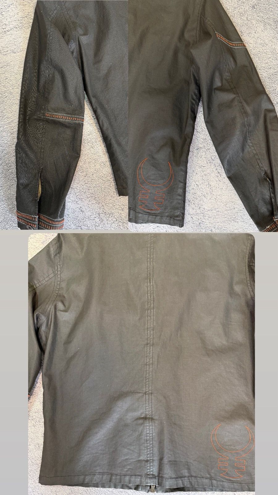 Diesel Vintage Diesel "Le Speed Freak" Jacket Archive Biker Linen Size US L / EU 52-54 / 3 - 20 Thumbnail
