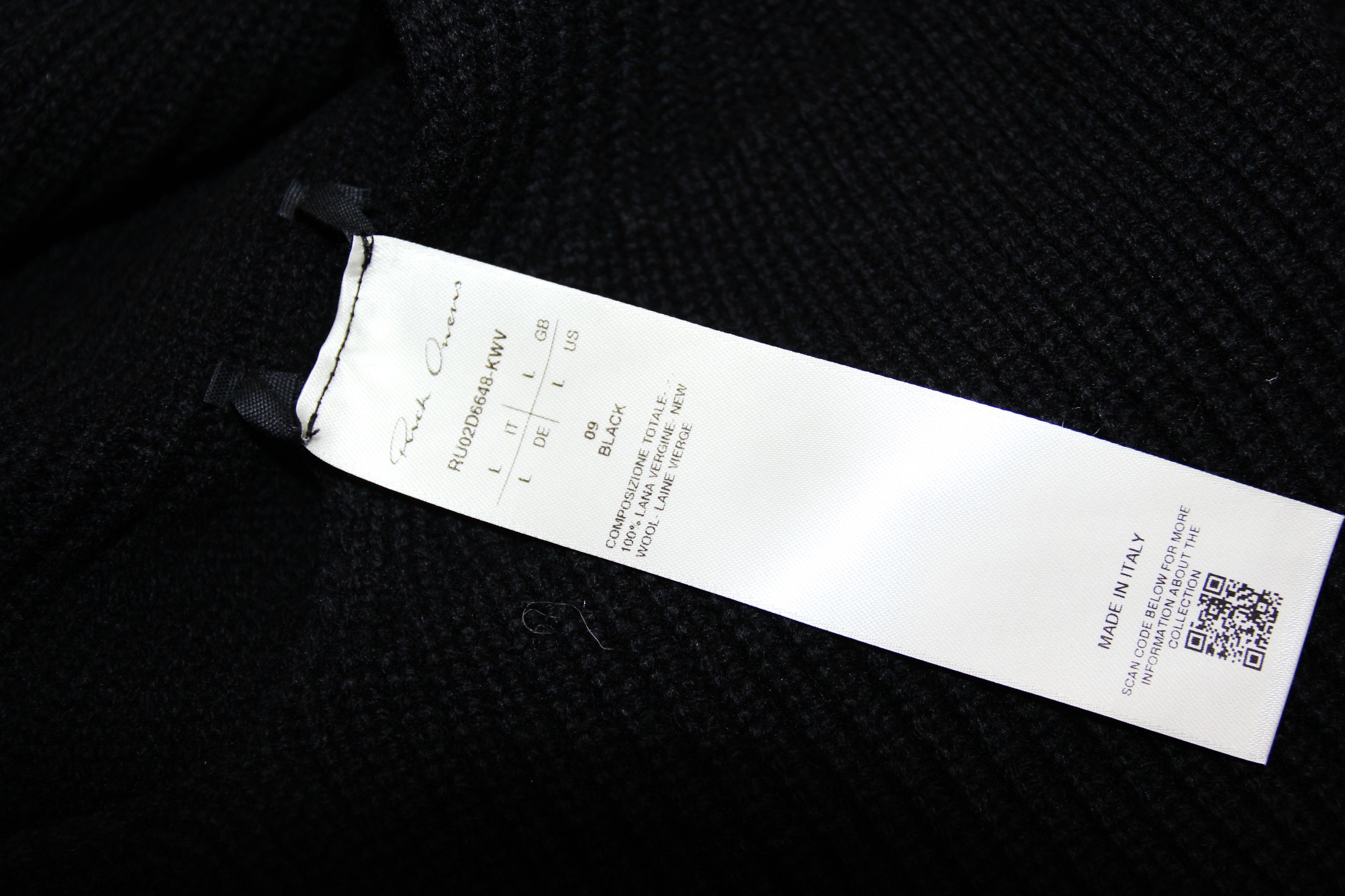 Rick Owens BNWT AW24 RICK OWENS "PORTERVILLE" FISHERMAN TABARD KNIT L Size US L / EU 52-54 / 3 - 10 Thumbnail