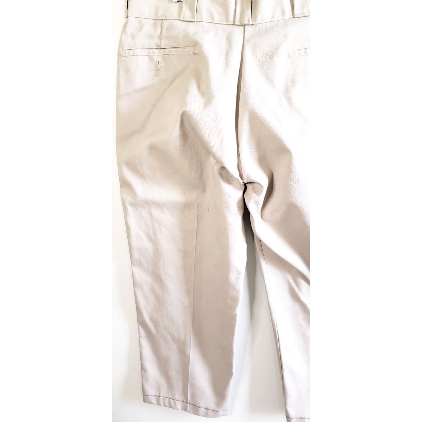 Dickies Dickies 874 Original Fit Men’s Work Pants Adult 38 x 28 Beige Khaki Chino Flat Front Regular Waist Belt Loops Veg? Size US 38 / EU 54 - 6 Thumbnail