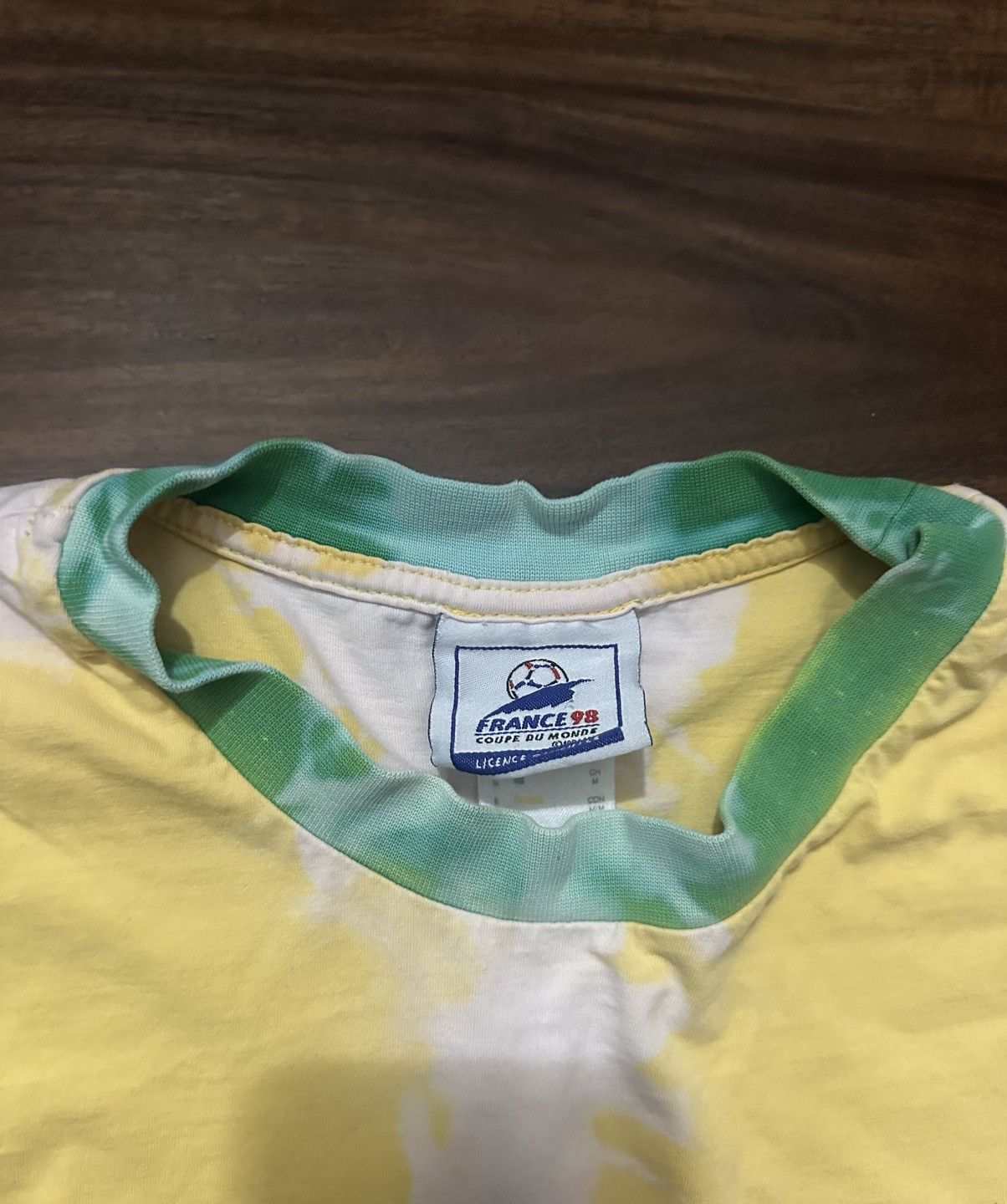 Adidas Vintage Brazil World Cup Tee Size US M / EU 48-50 / 2 - 2 Thumbnail