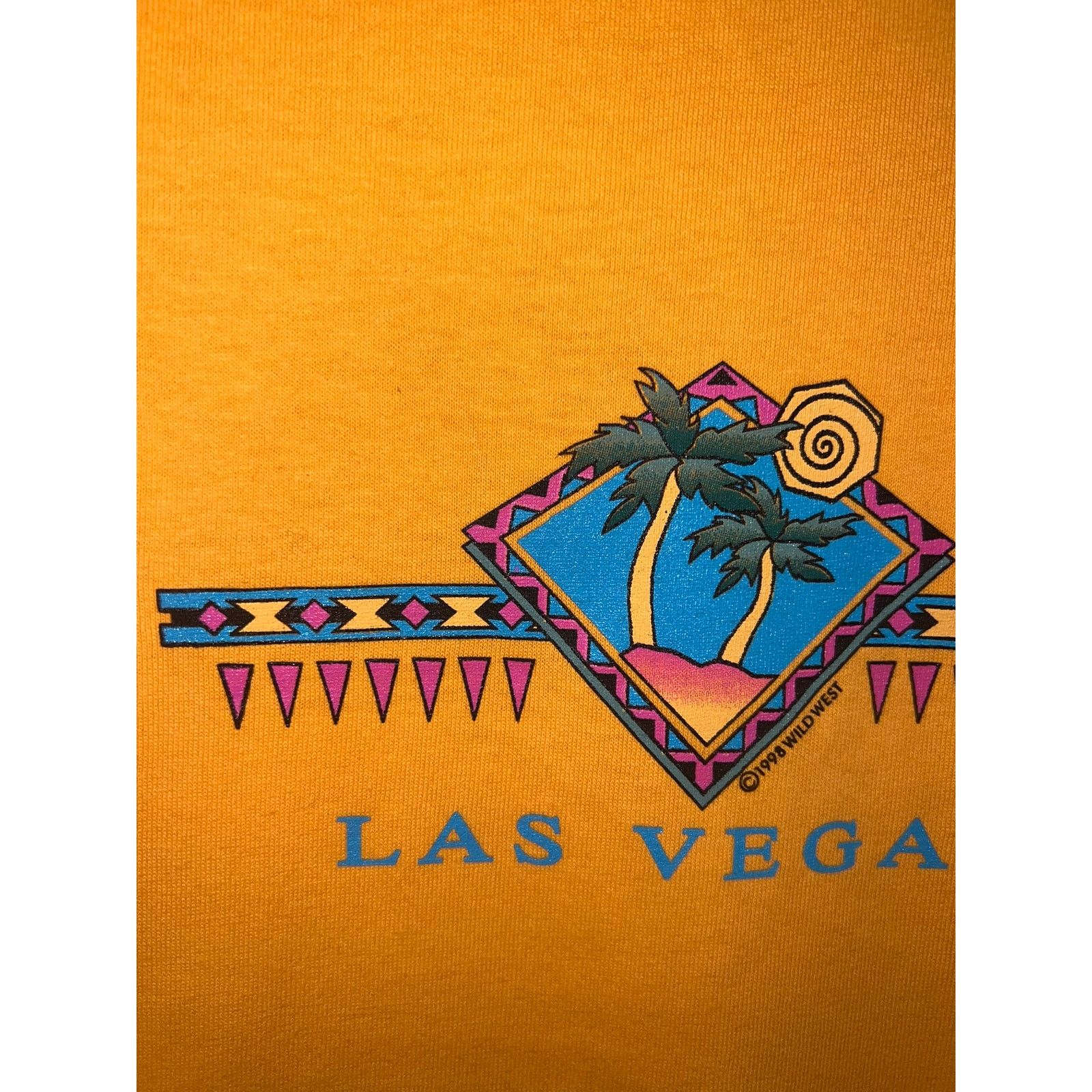 Vintage 90s Vintage Las Vegas Desert Tree Orange Shirt VTG Large L Size US L / EU 52-54 / 3 - 3 Thumbnail