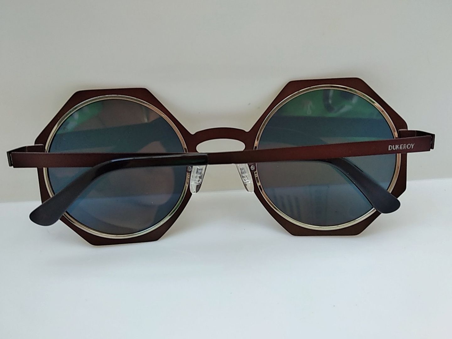 Other Dukeroy Round Titanium Sunglasses Frame GATSBY ARISTOCRAT Size ONE SIZE - 8 Thumbnail