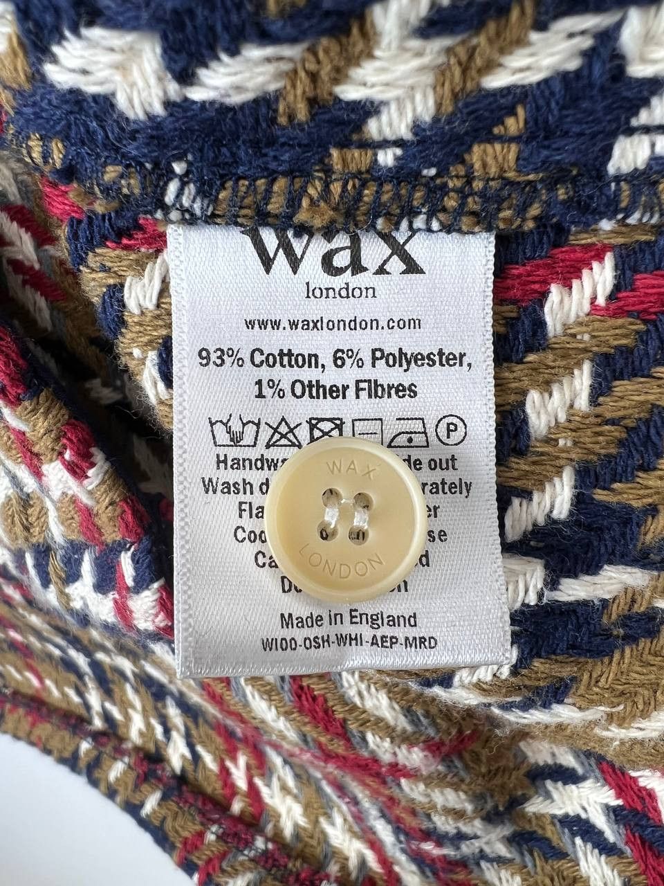 Wax London Wax London Overshirt Medium Made In England Plaid Size M Size M / US 6-8 / IT 42-44 - 5 Thumbnail