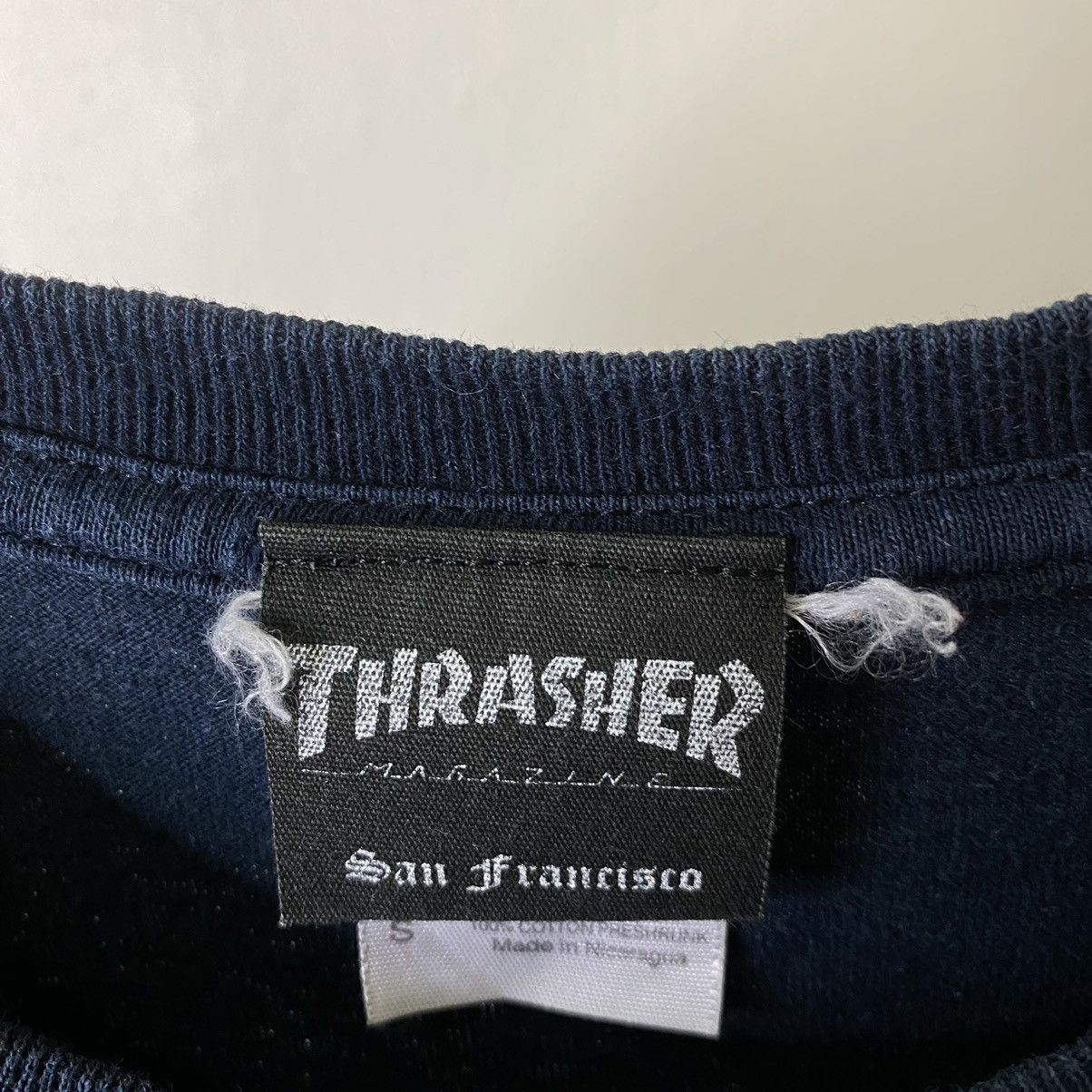 Thrasher × Vintage Vintage Y2K Thrasher Skateboard Magazine Tee Size US S / EU 44-46 / 1 - 3 Thumbnail