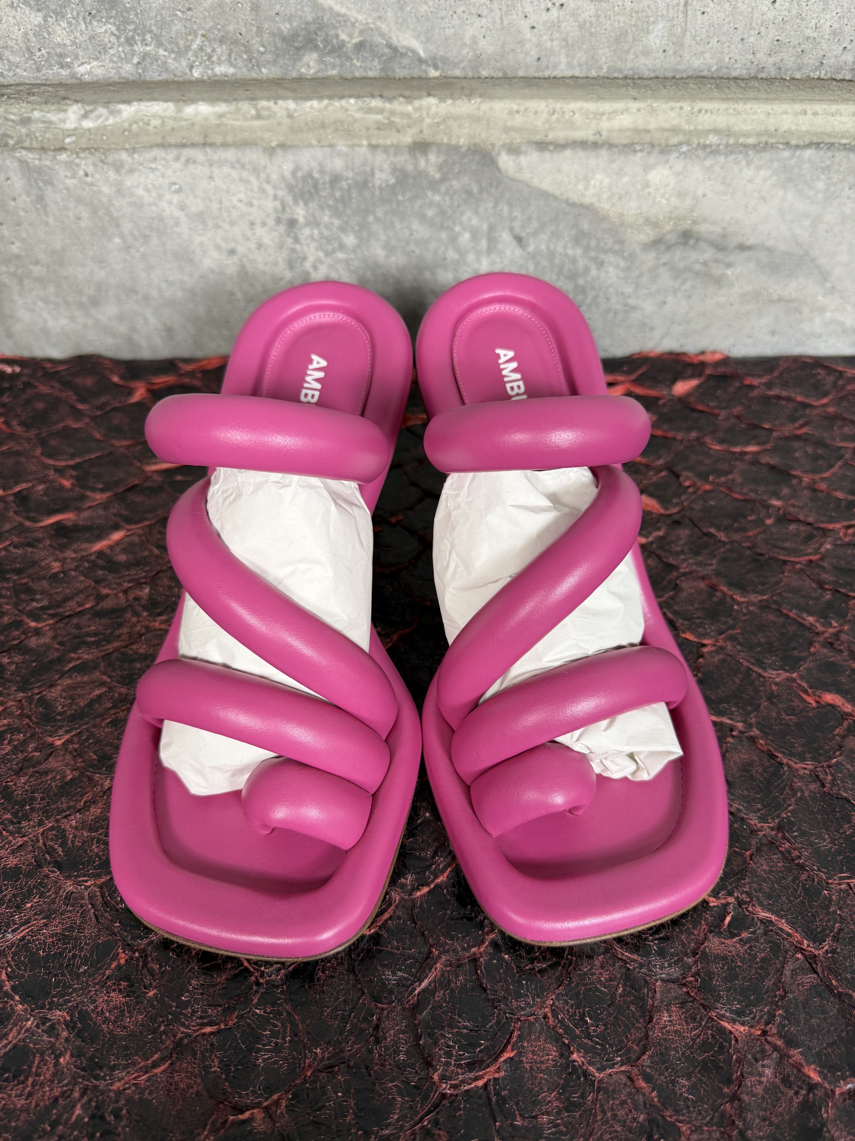 Ambush Design $285 Ambush Cushion Strap Heel Sandals Size US 6 / IT 36 - 6 Thumbnail