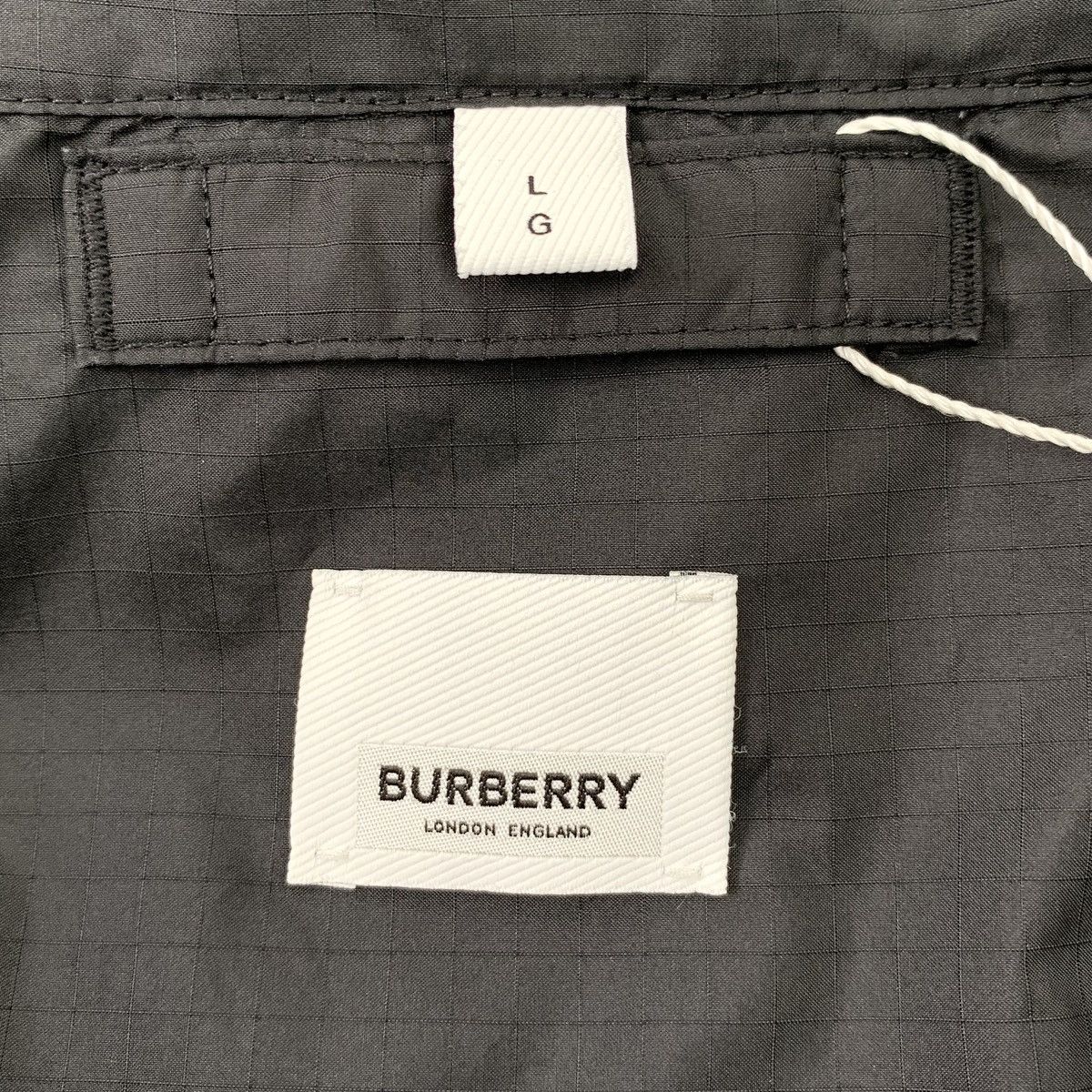 Burberry Burberry Bbr Navy Glossy Logo Monogram Print Jacket Size L / US 10 / IT 46 - 5 Thumbnail