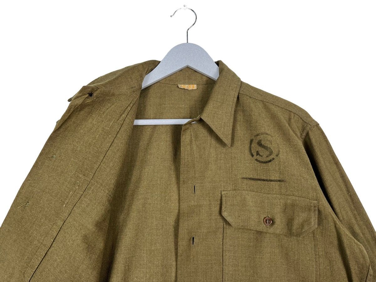 Vintage 🔥 RARE VINTAGE WWll WOOL SHIRT Size US M / EU 48-50 / 2 - 10 Thumbnail