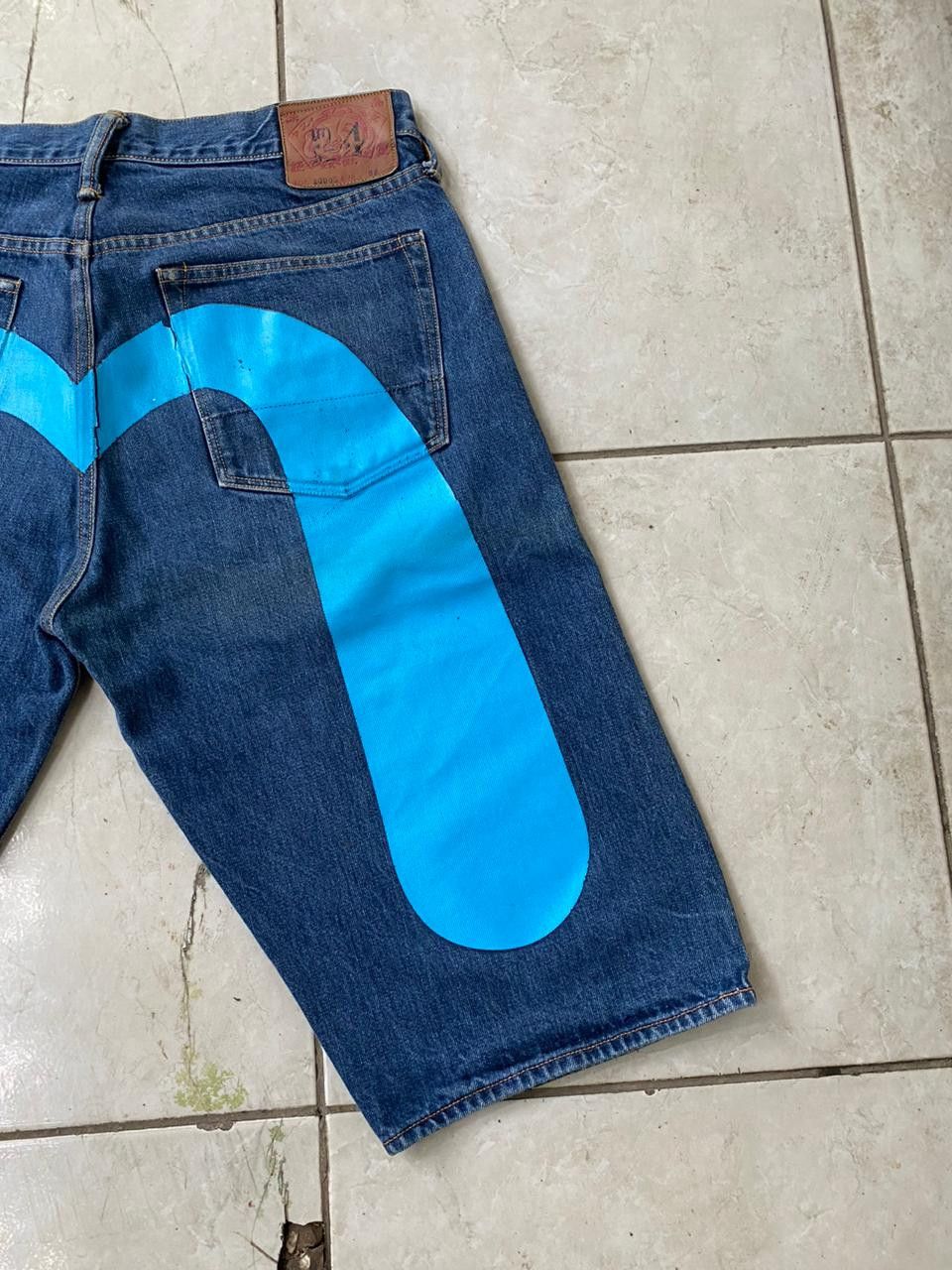 Evisu Evisu Daicock Special Blue No. 4 Lot 2000s Size US 36 / EU 52 - 3 Thumbnail