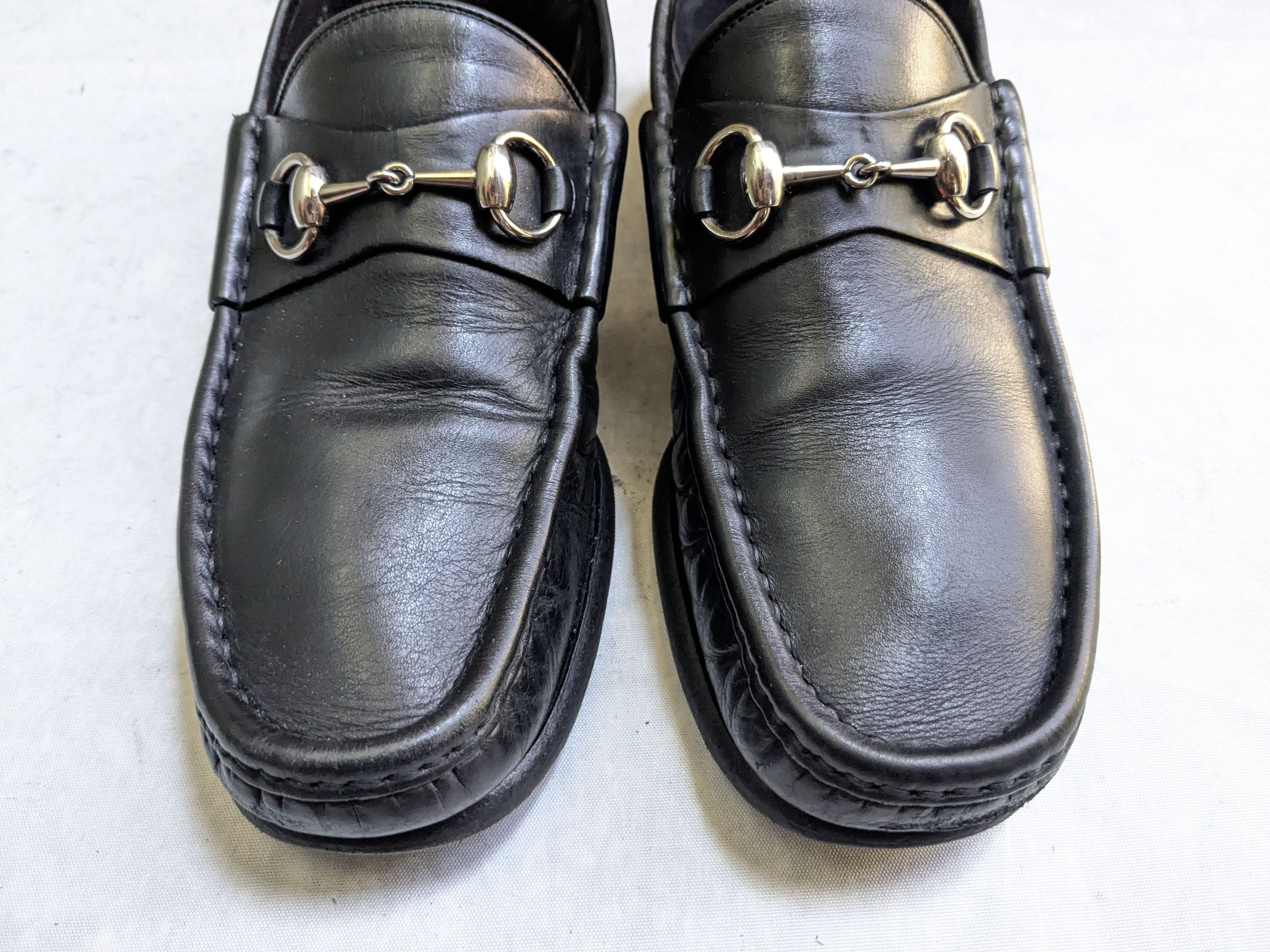 Gucci Gucci Horsebit Loafers Black 10 Leather Snaffle Tom Ford Size US 10 / EU 43 - 4 Thumbnail