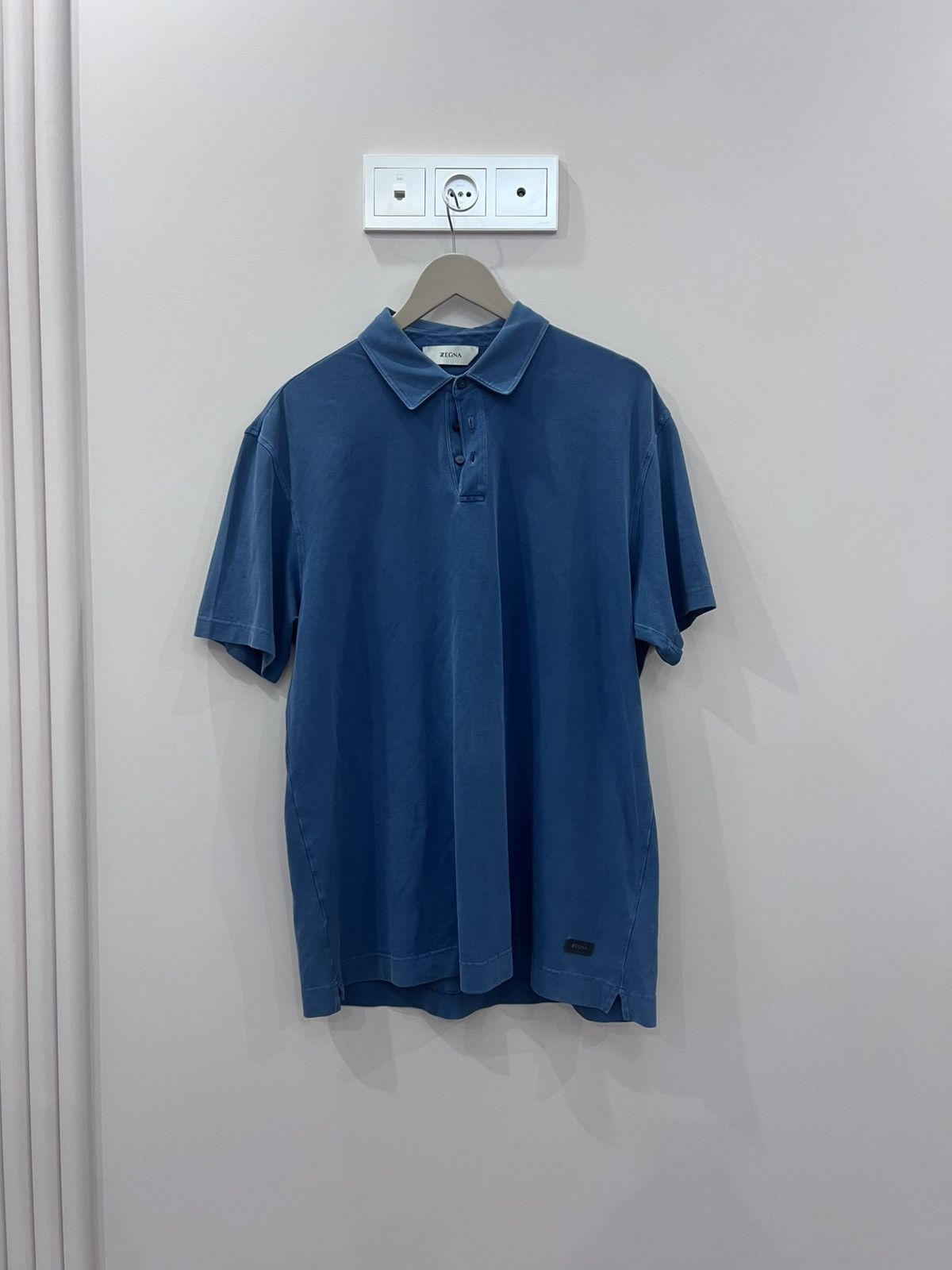 Z Zegna VERY RARE Basic luxury polo tee zegna XXL Size US XXL / EU 58 / 5 - 1 Thumbnail