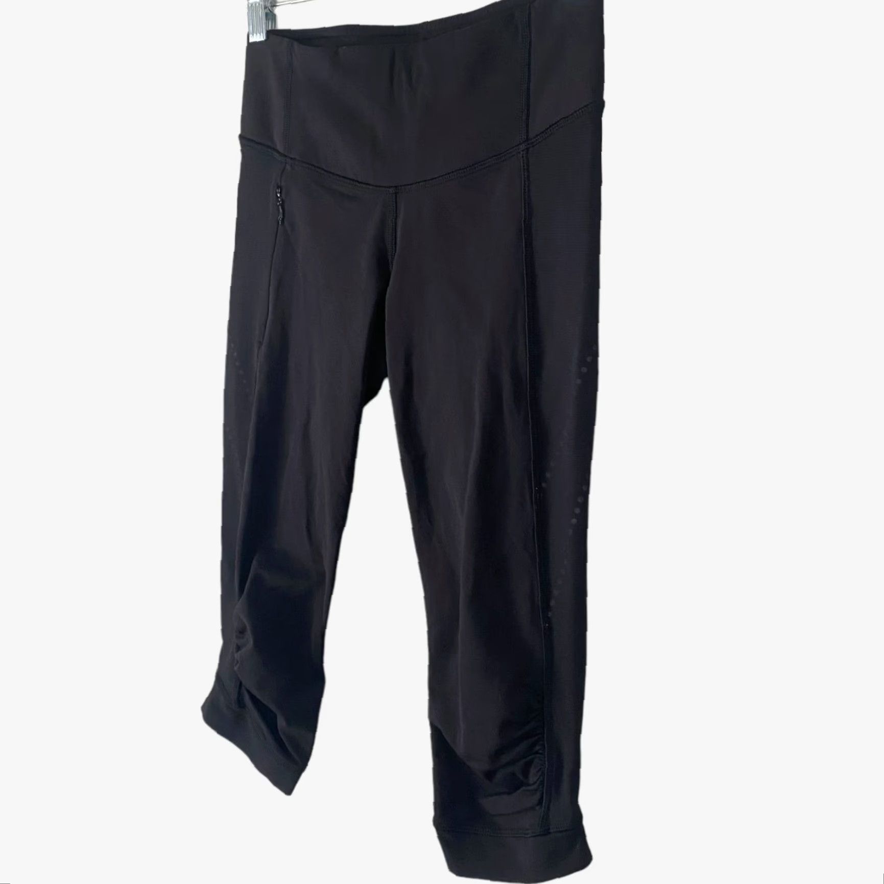 Lululemon Lululemon Stop At Nothing Cropped Leggings Size 4 Mid-Rise Athletic Stretch Yoga Leggings Womens Size 27" / US 4 / IT 40 - 2 Thumbnail