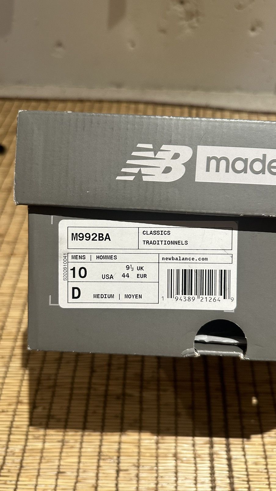 New Balance M992BA « PURPLE » Size US 10 / EU 43 - 9 Thumbnail