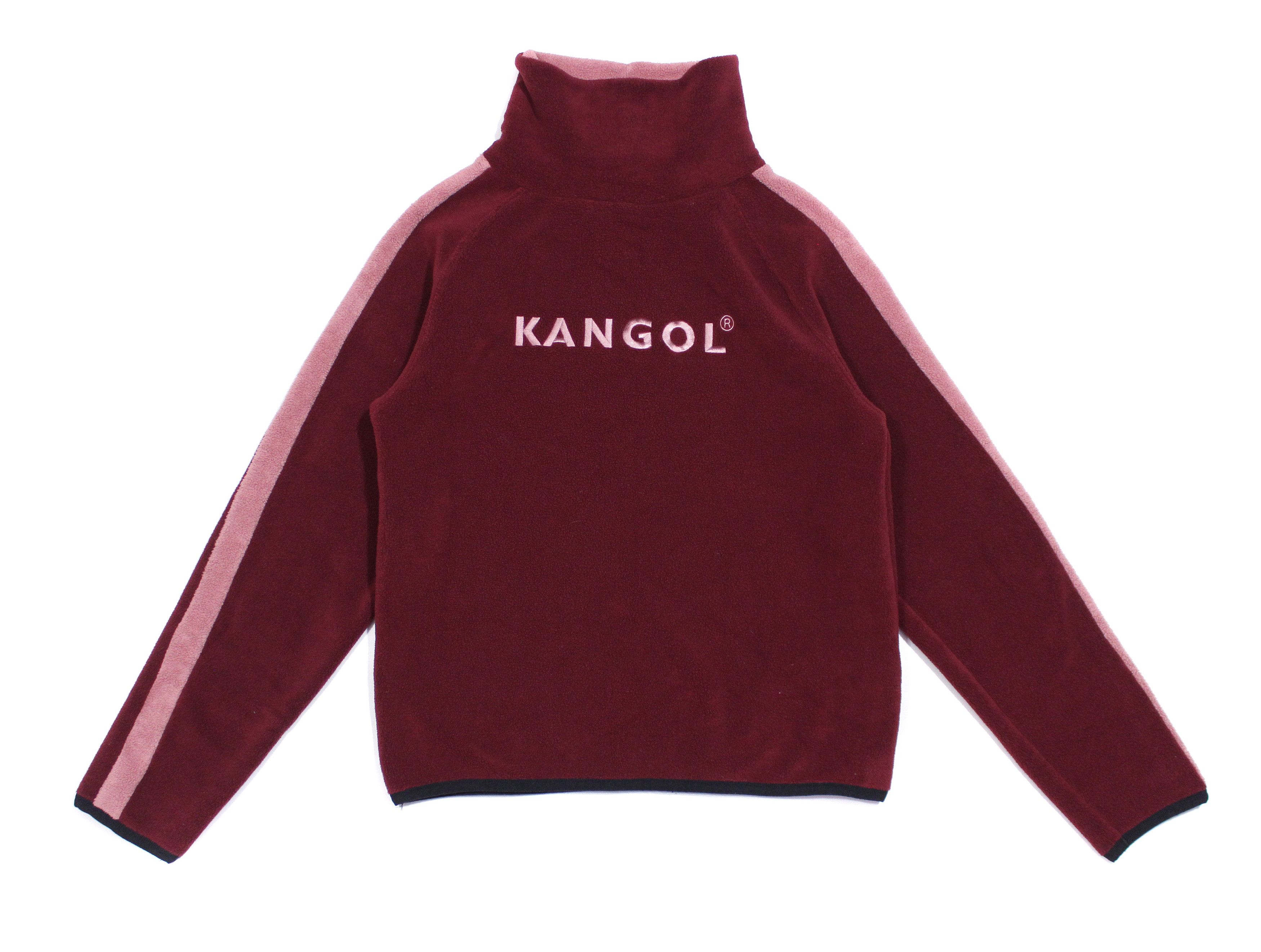Kangol 00S Big Logo High Neck Fleece Size M / US 6-8 / IT 42-44 - 1 Thumbnail