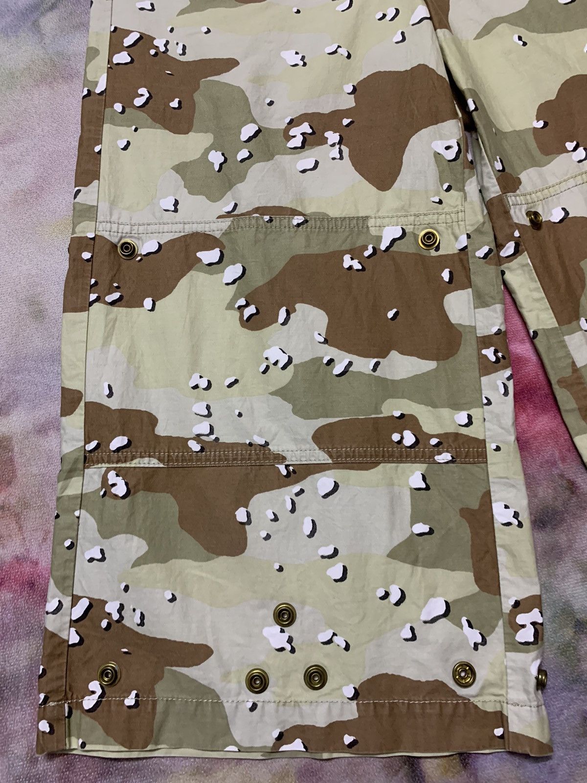 Maison Margiela MM6 Desert Camo Cropped Gaucho Pants Loose Size 29" - 4 Thumbnail