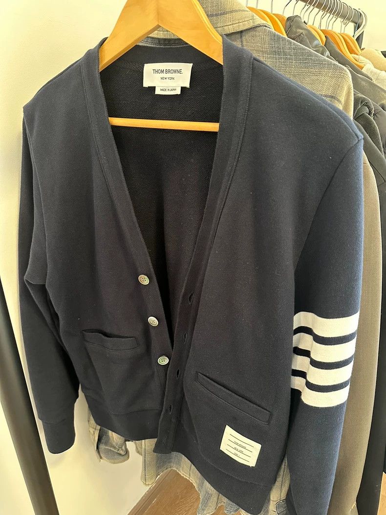 Thom Browne Thom Browne A sweater cardigan coat Size US S / EU 44-46 / 1 - 1 Thumbnail
