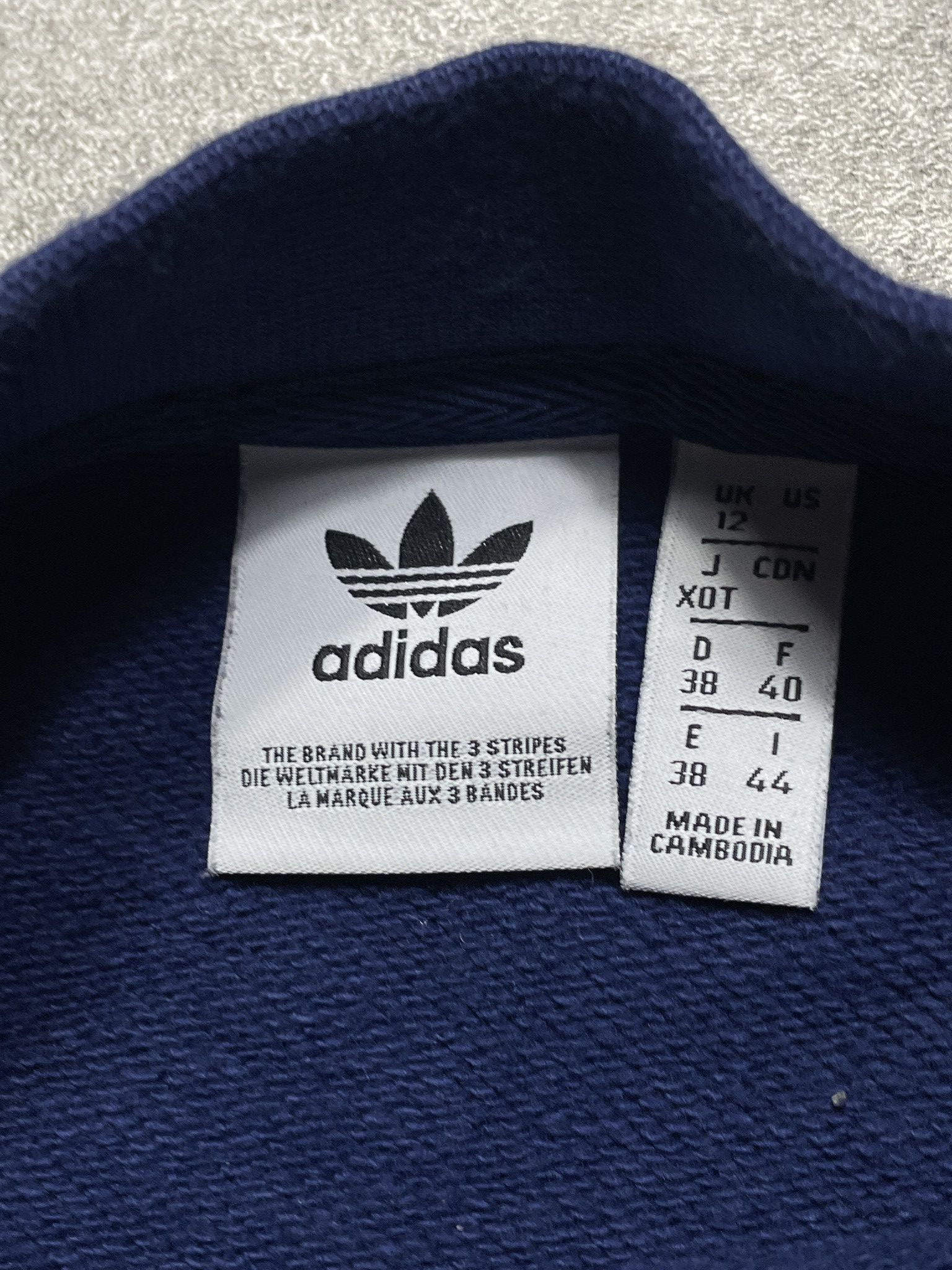Adidas Adidas Big Logo Sweatshirt Boxy Fit Cozy Solid Size S / US 4 / IT 40 - 4 Thumbnail