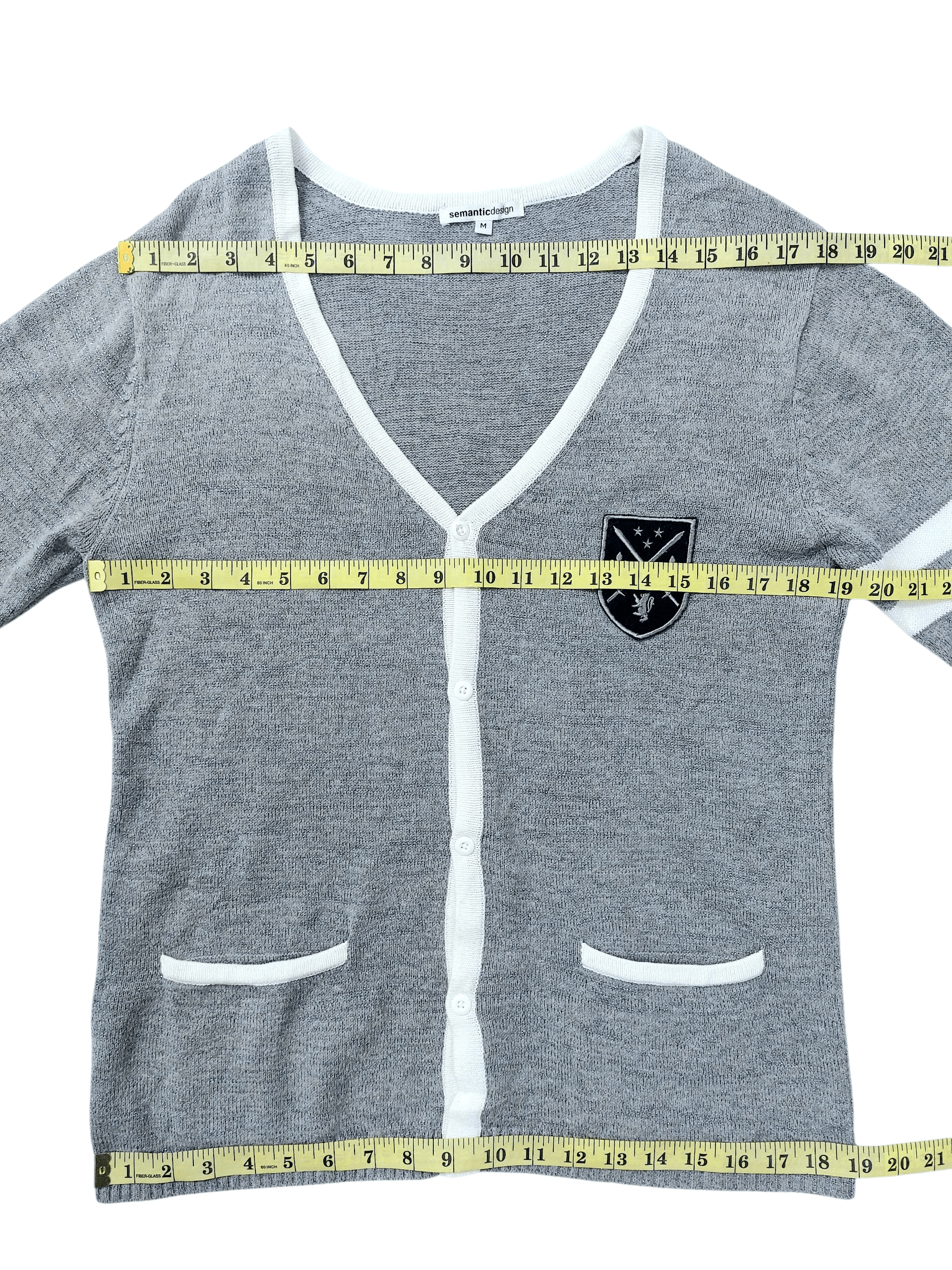 semanticdesign Semanticdesign Shiny Blouse Classic Fashion Outerwear Size M / US 6-8 / IT 42-44 - 11 Thumbnail