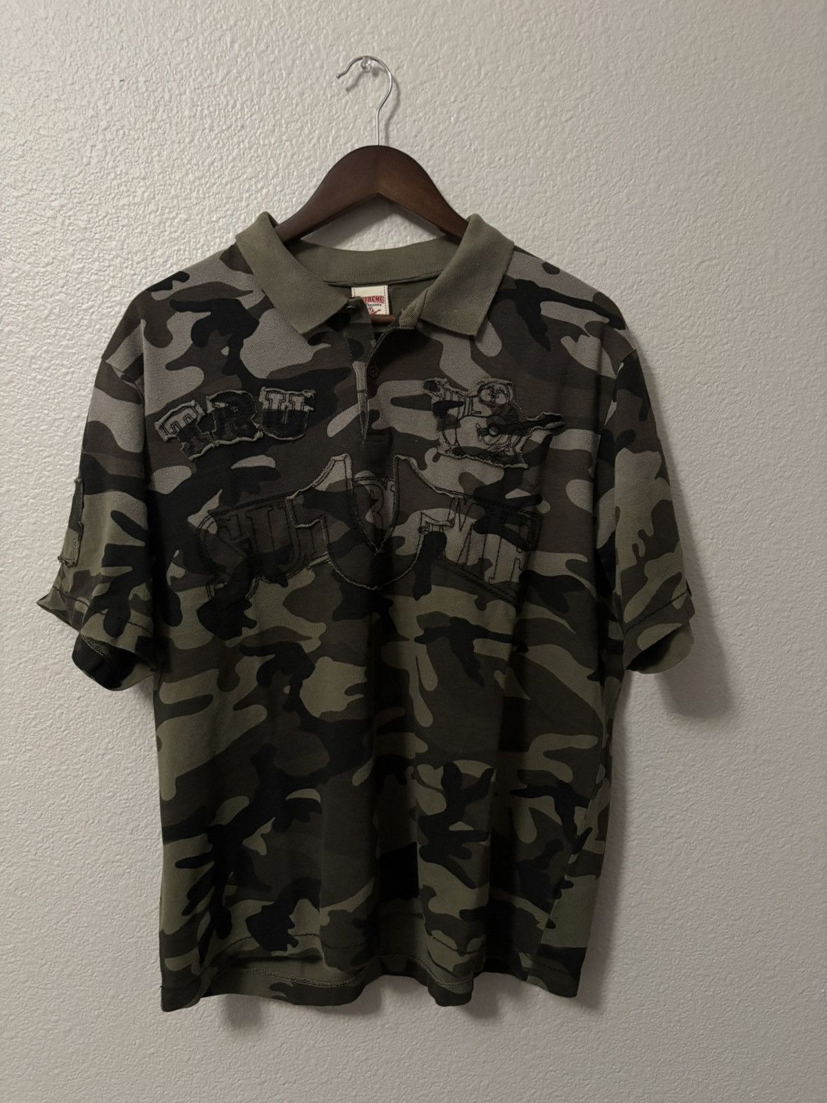Supreme Supreme X True Religion Camo Polo | Grailed