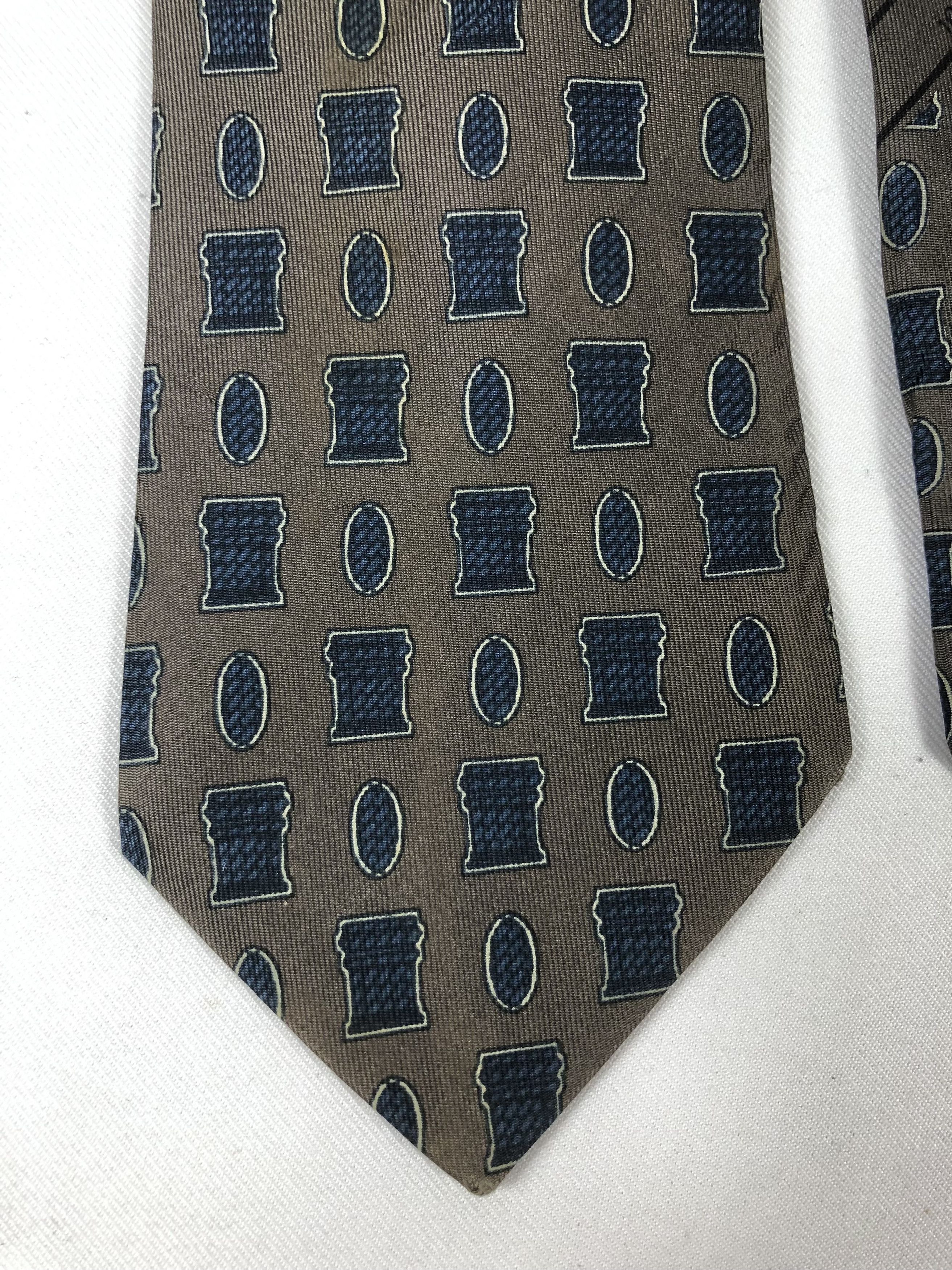 Christian Dior Monsieur Rare Vintage Christian Dior Monsieur Silk Tie Made in France Size ONE SIZE - 4 Thumbnail