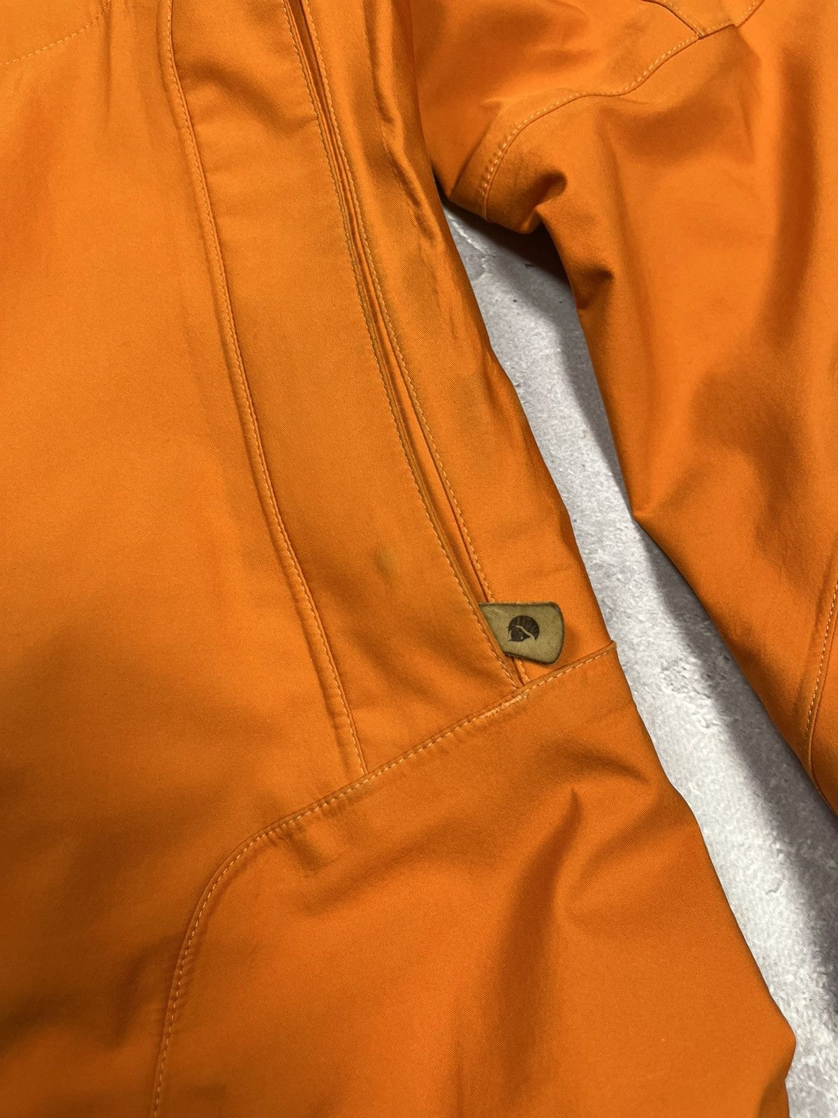 Fjallraven Fjallraven Eco Shell softshell Orange rare jacket women Size L / US 10 / IT 46 - 9 Thumbnail