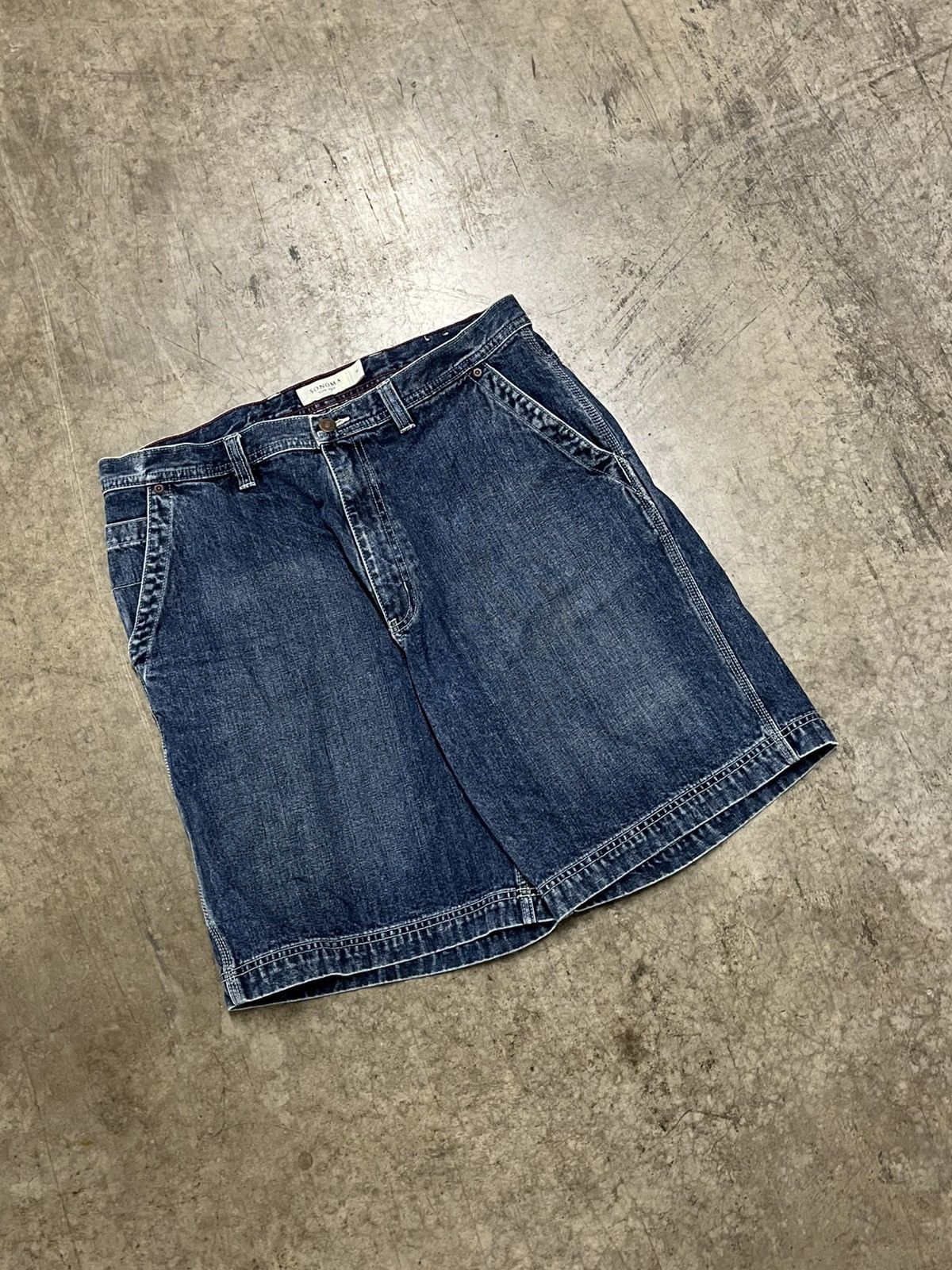 Vintage Jorts baggy fit y2k style carpenter cargos skater streetwear Size US 36 / EU 52 - 7 Thumbnail