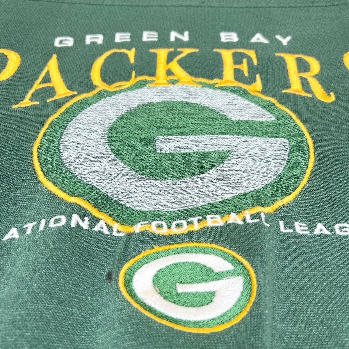 Other Vintage 90s Green Bay Packers Embroidery Logo Sweatshirt Size US XL / EU 56 / 4 - 7 Thumbnail