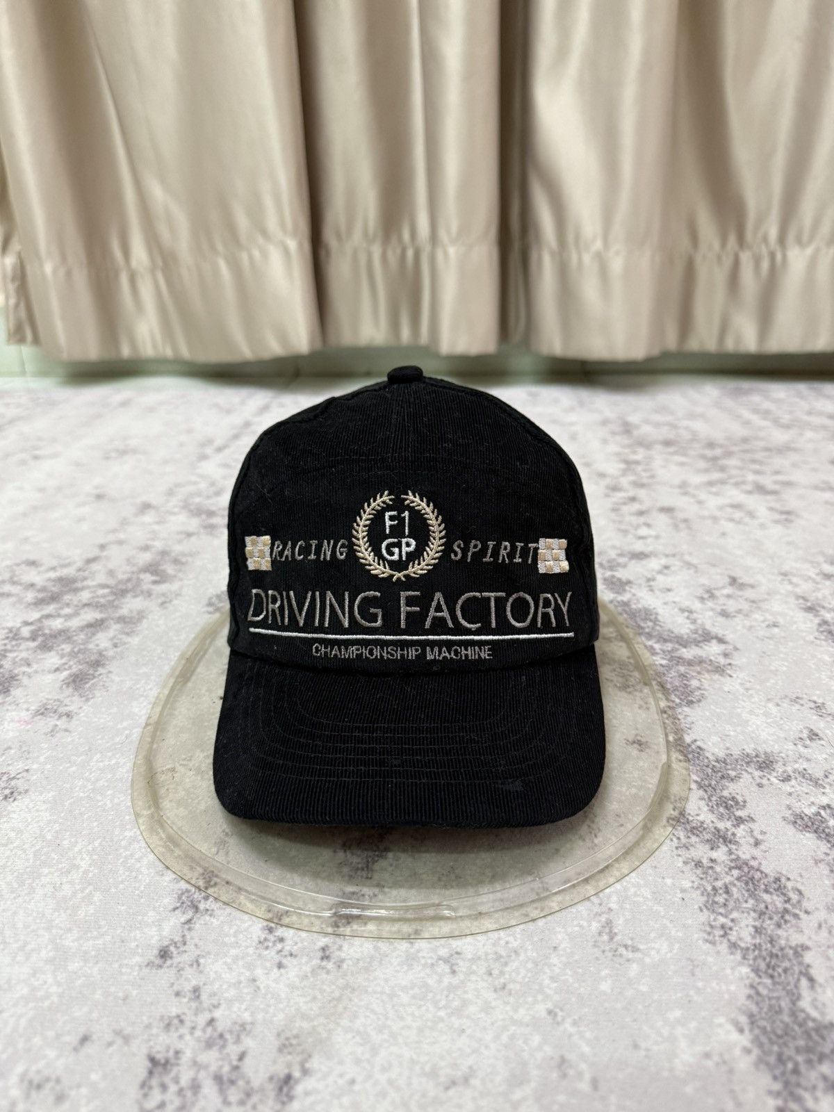 Sports Specialties Vintage F1 GP Racing Spirit Driving Factory Cudroy Cap Size ONE SIZE - 1 Thumbnail