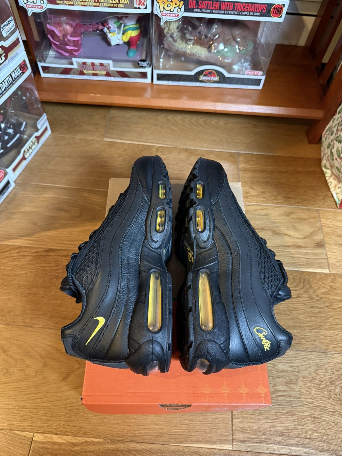 Corteiz × Nike Corteiz Nike Air Max 95 “Honey Blacks” Size US 11 / EU 44 - 9 Thumbnail