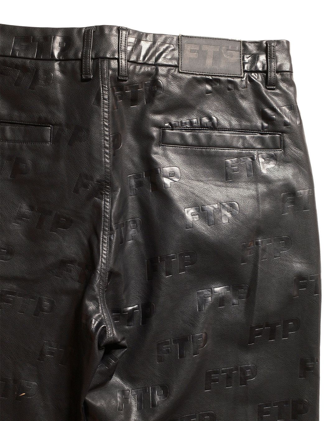 Fuck The Population FTP Faux Leather Pants Size US 36 / EU 52 - 3 Thumbnail