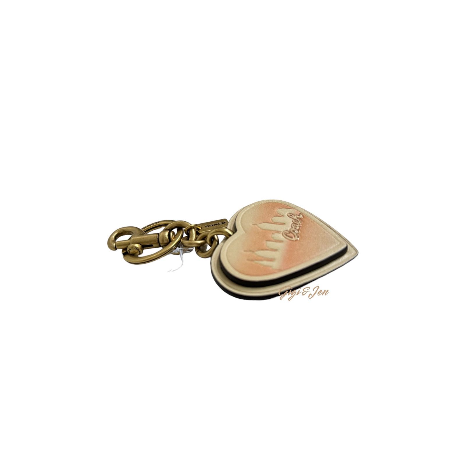 Coach Coach Jennifer Lopez Heart Bag Charm Keychain Size ONE SIZE - 4 Thumbnail