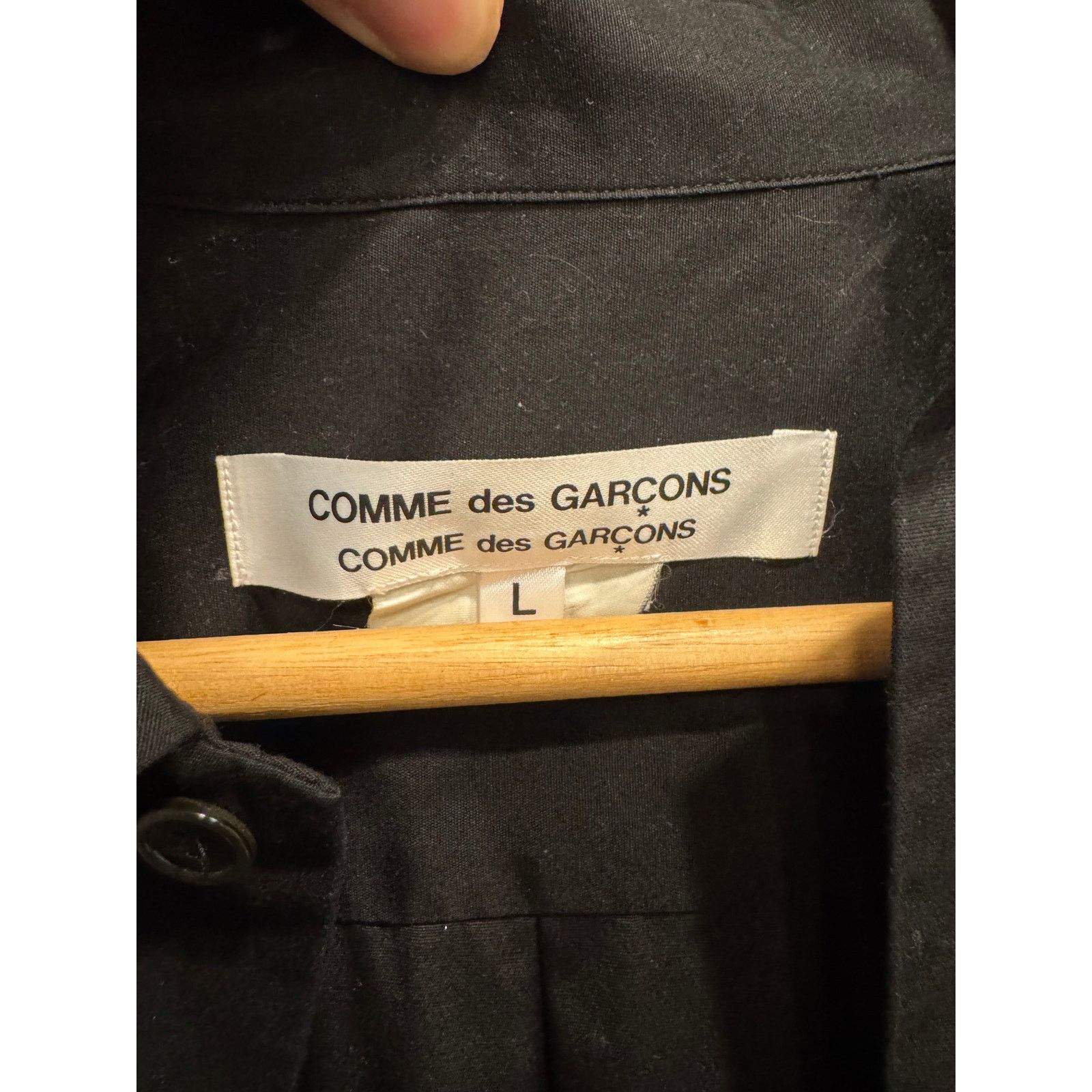 Comme des Garcons 2018 Comme des Garçons deconstructed asymmetrical shirt Size L / US 10 / IT 46 - 5 Thumbnail