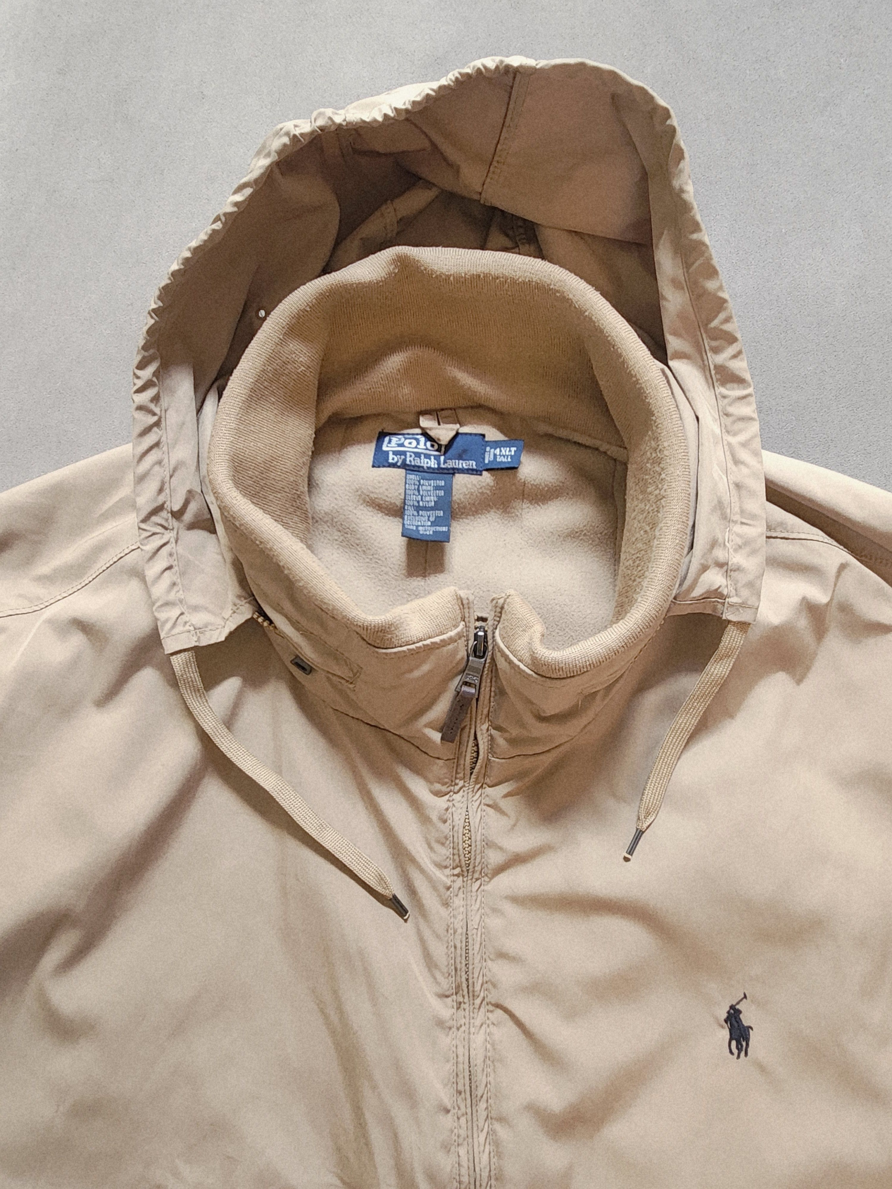 Polo Ralph Lauren 4xlt tall STOWAWAY HOOD BOMBER VINTAGE Size US XXL / EU 58 / 5 - 6 Thumbnail